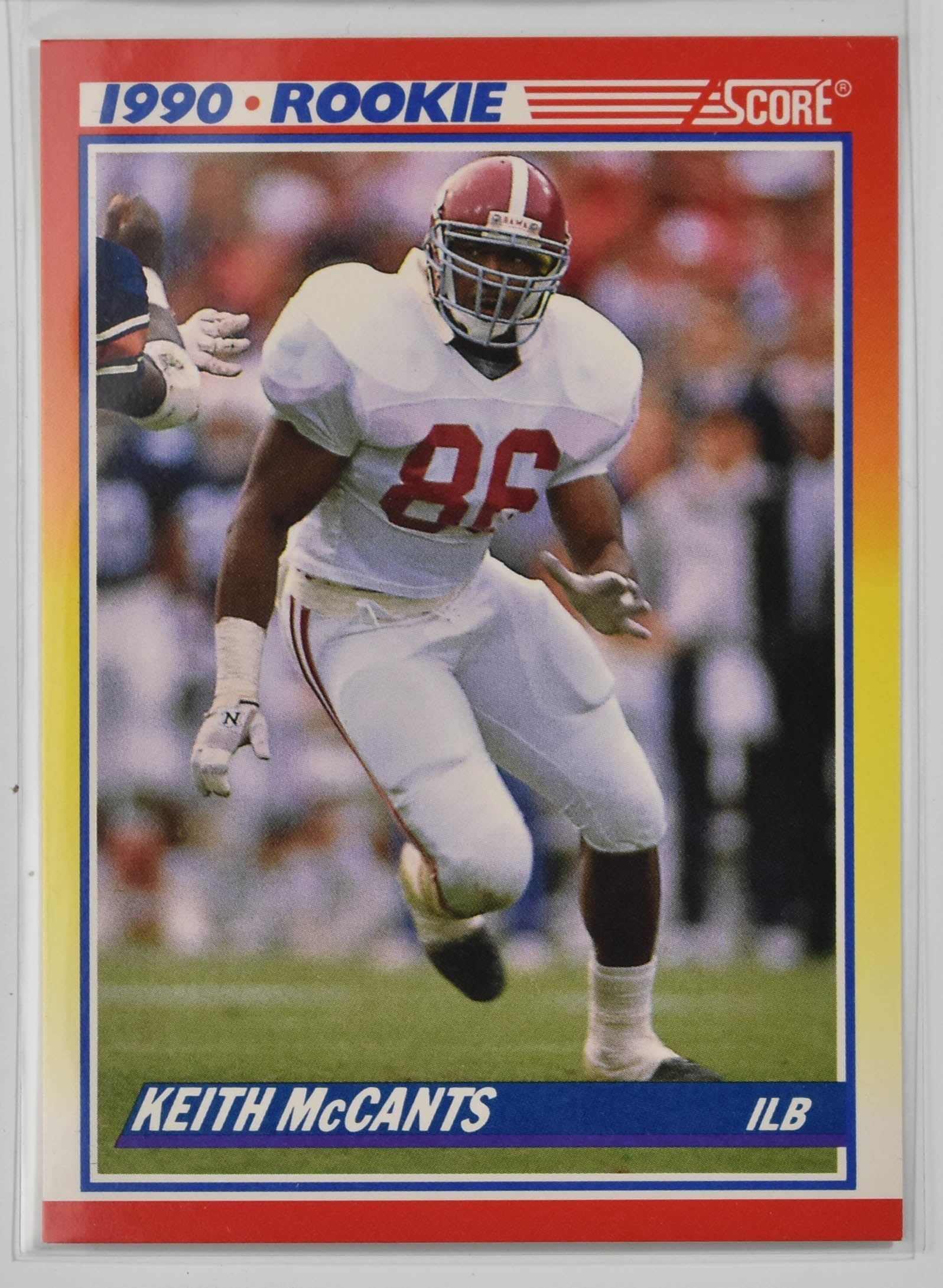 Keith McCants 622 Star Rookie 1990 Score Football Card