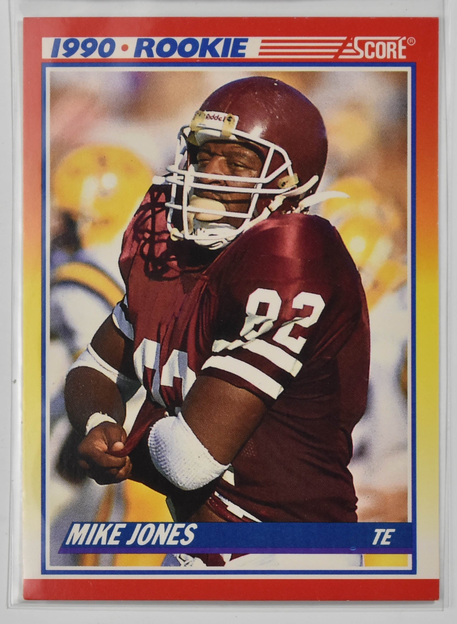 Mike Jones 638 Star Rookie 1990 Score Football Card