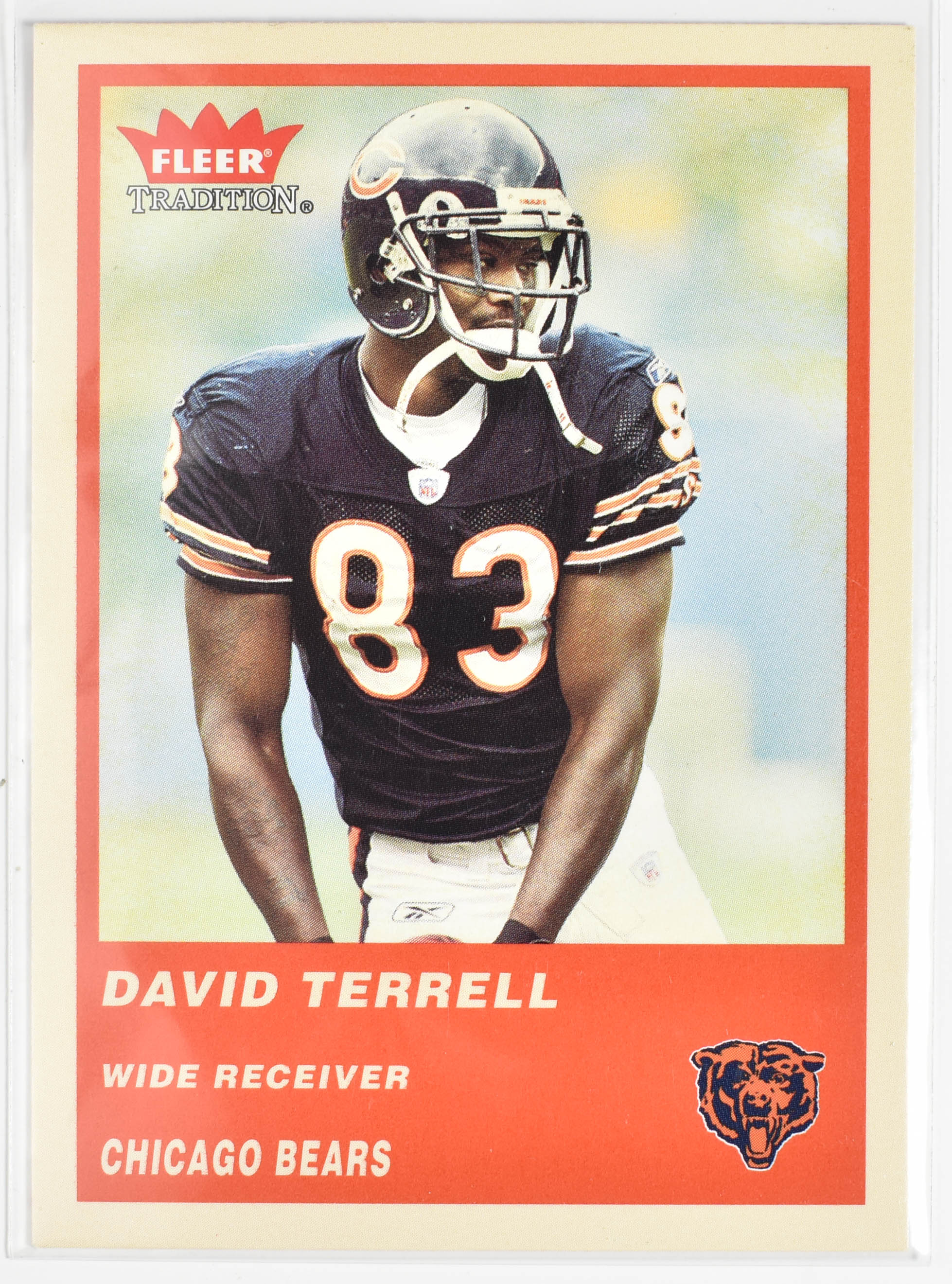 David Terrell 311 Fleer 2004 Chicago Bears