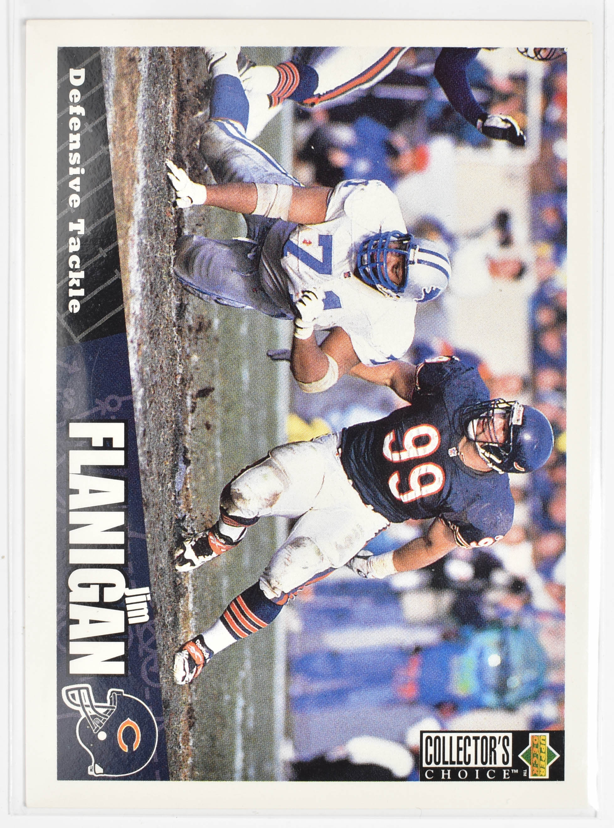 Jim Flanigan 83 Upper Deck 1996 Chicago Bears