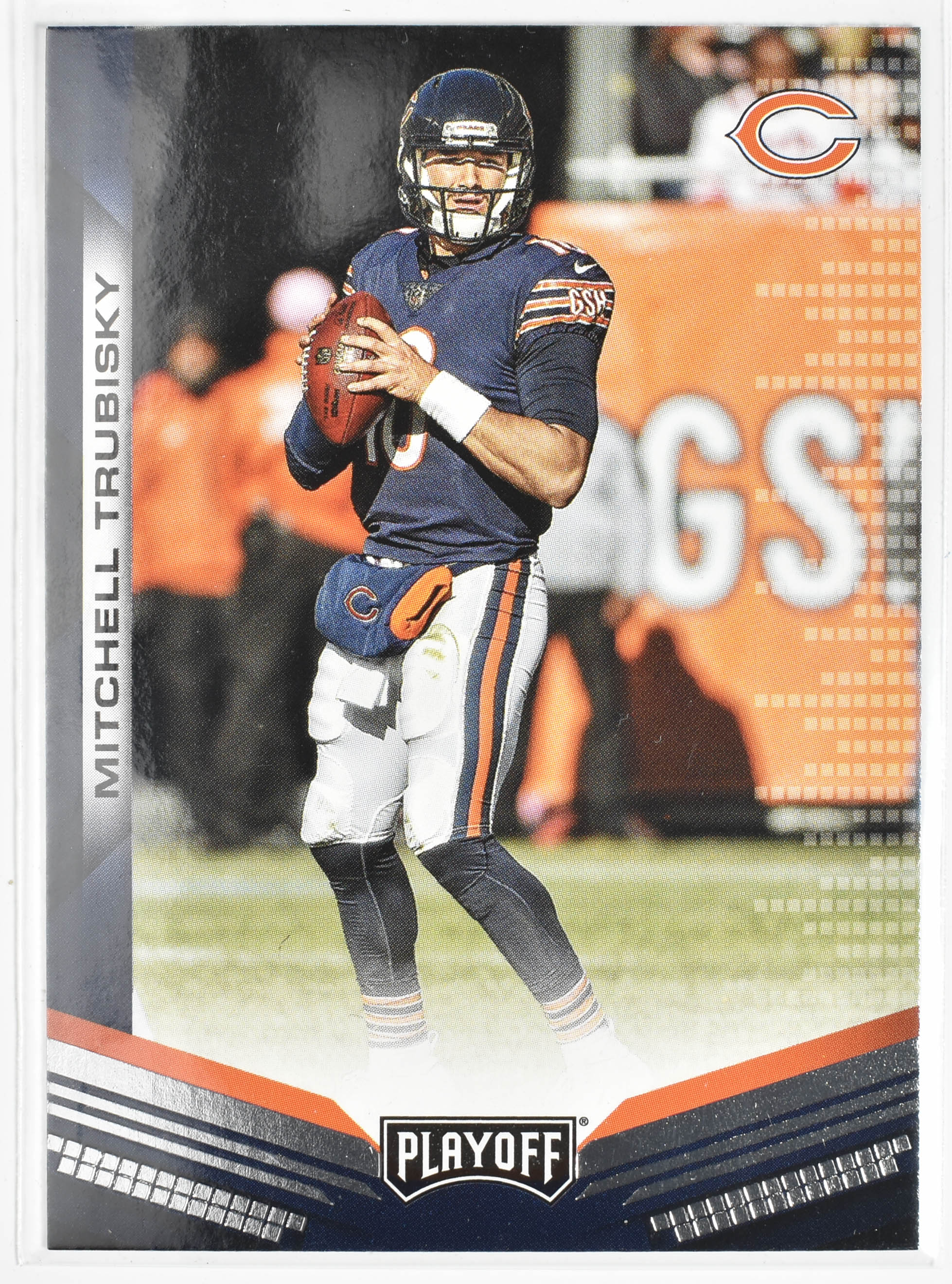 Mitchell Trubisky 121 Panini 2019 Play Off Football Chicago Bears