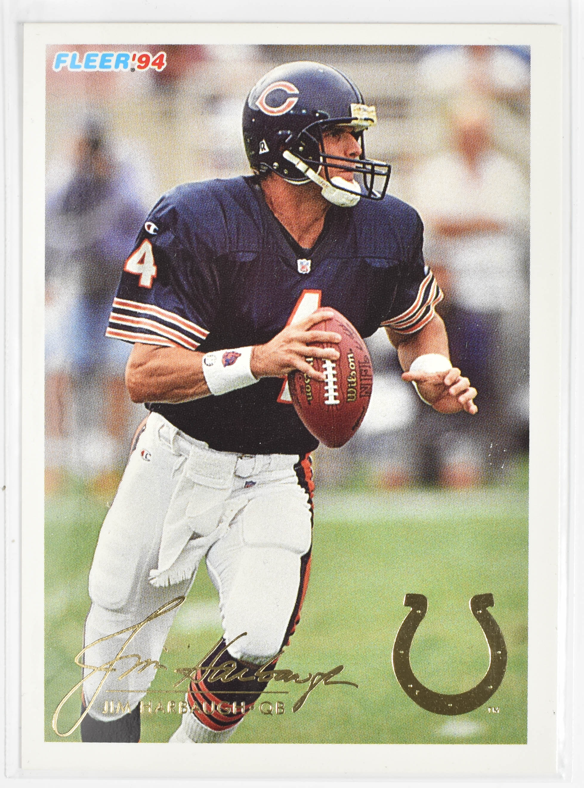 Jim Harbaugh 209 Fleer 1994 Chicago Bears