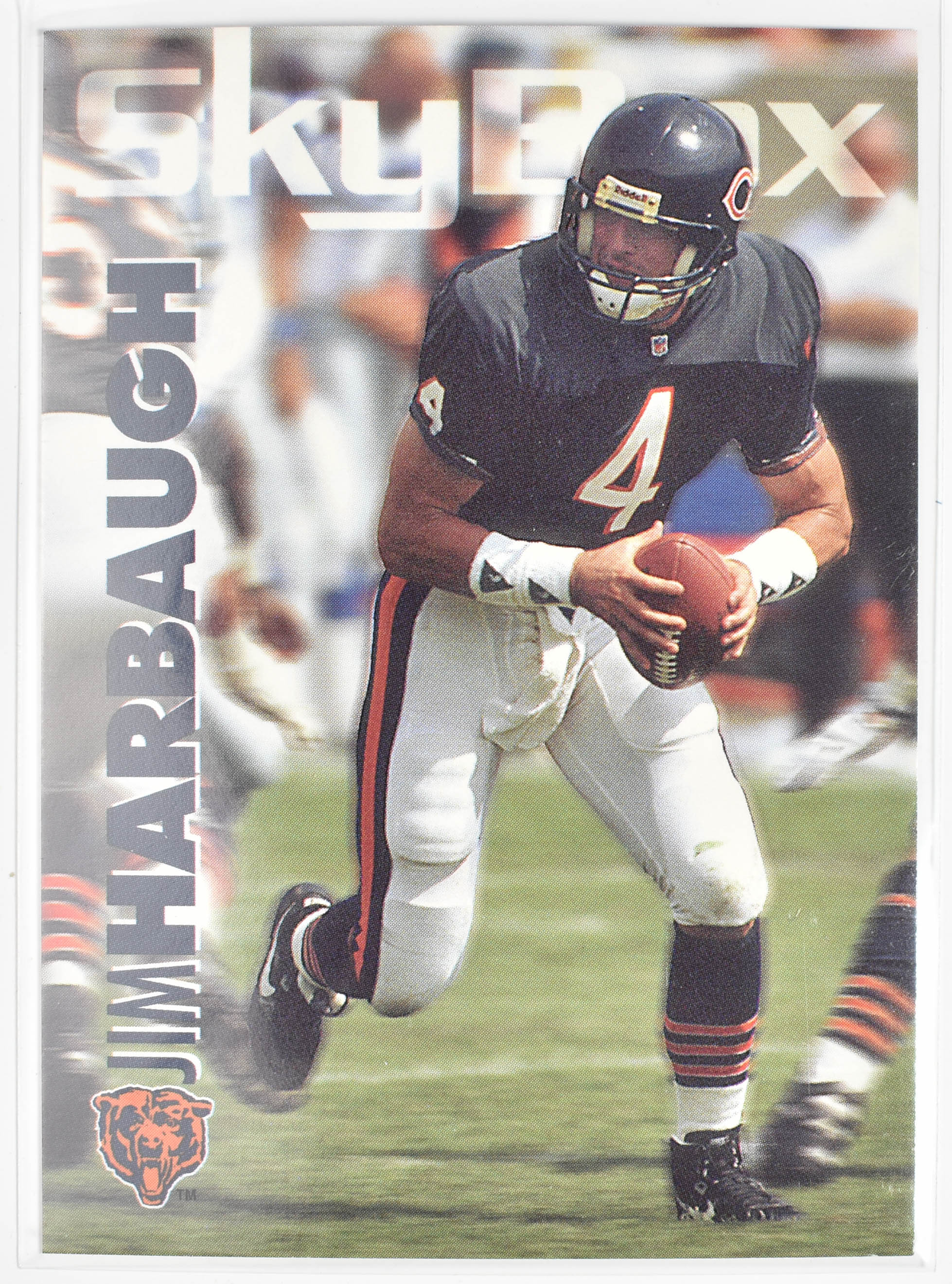 Jim Harbaugh 37 Skybox 1993 Chicago Bears