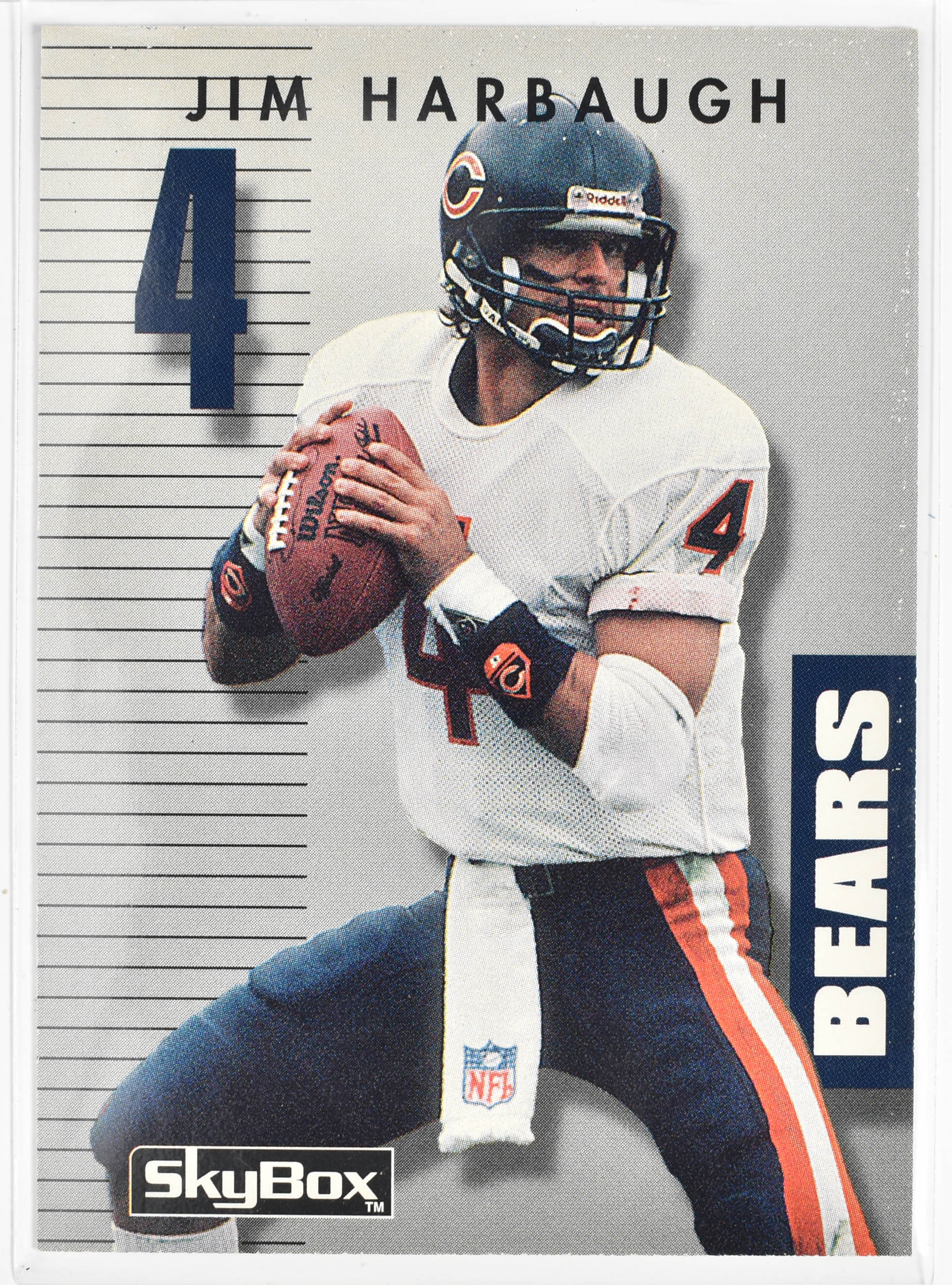 Jim Harbaugh 325 Prime Time Skybox 1992