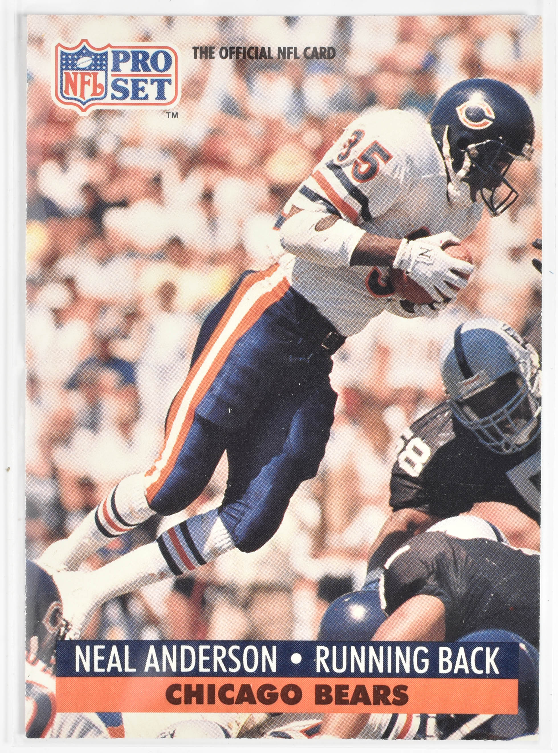 Neal Anderson 451 Pro Set 1991 Chicago Bears