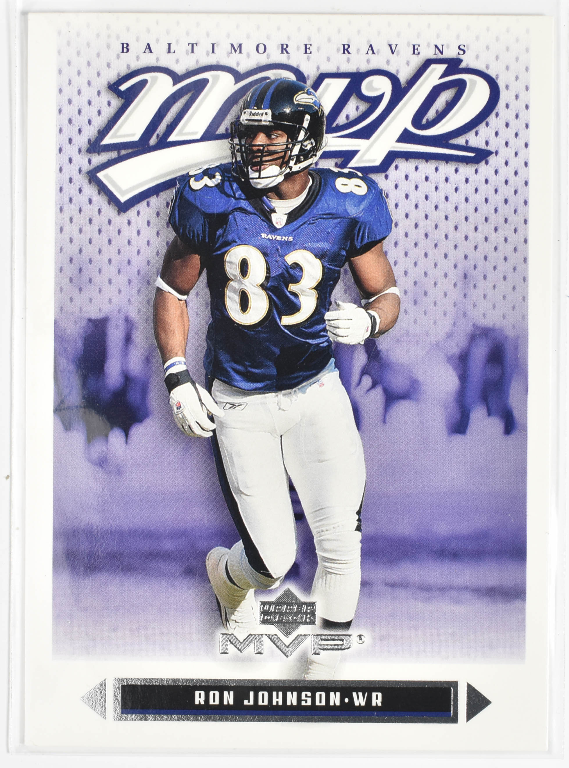 Ron Johnson 243 Upper Deck MVP 2003 Ravens