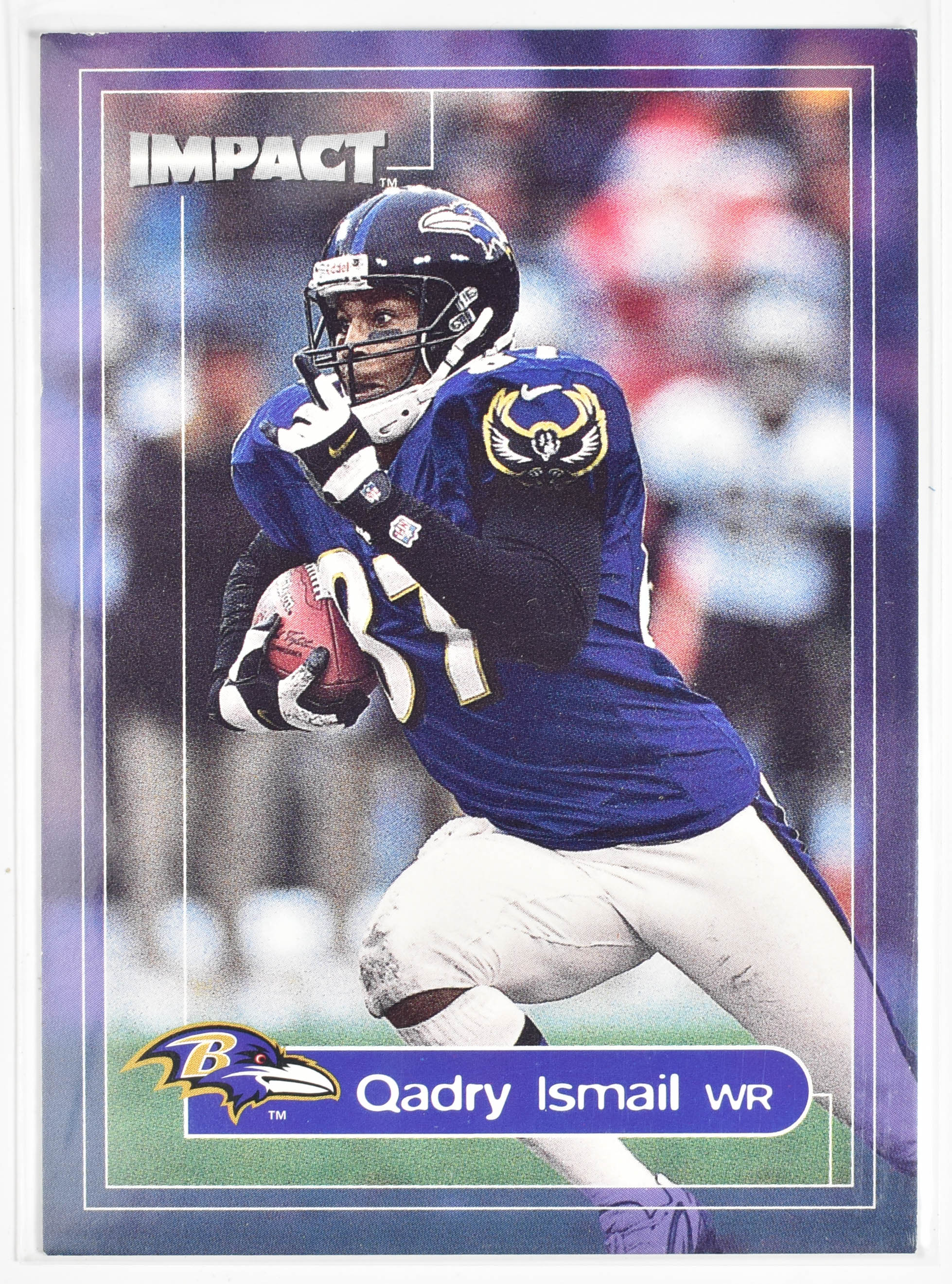 Qadry Ismail 79 Fleer Impact 2000 Ravens
