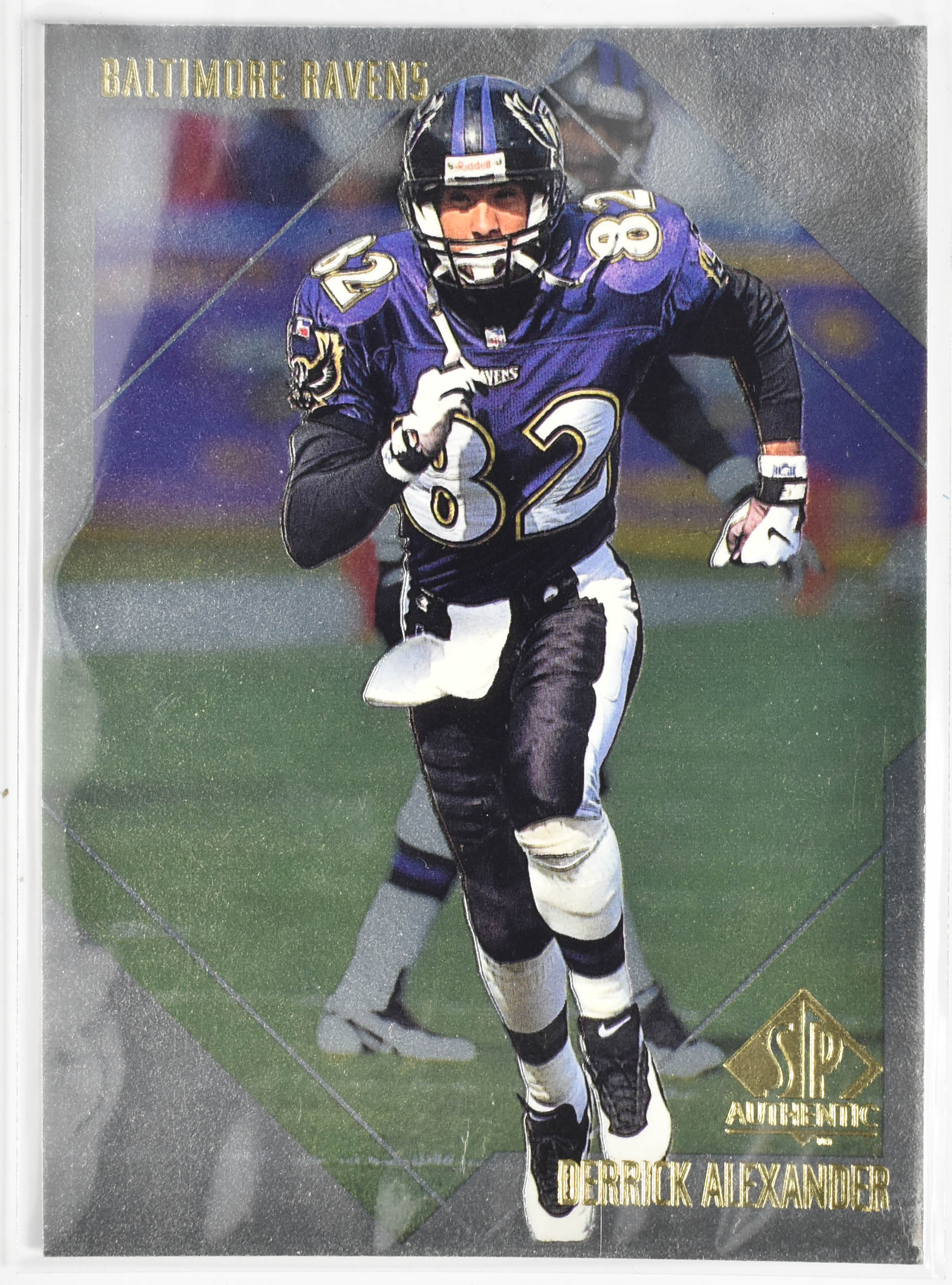 Derrick Alexander 44 SP Authentic Upper Deck 1997 Ravens