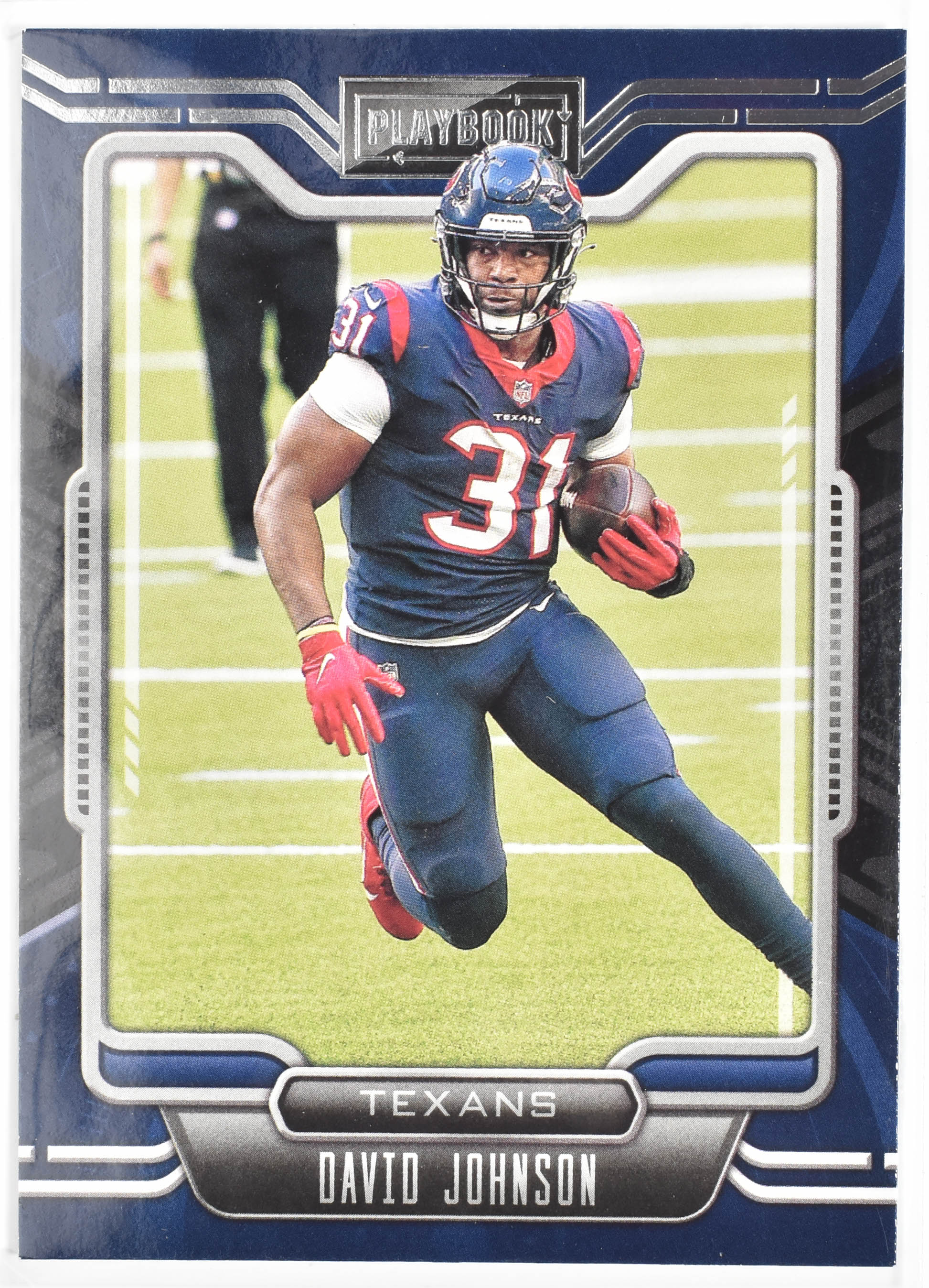 David Johnson 34 Houston 2021 Panini Playbook Football