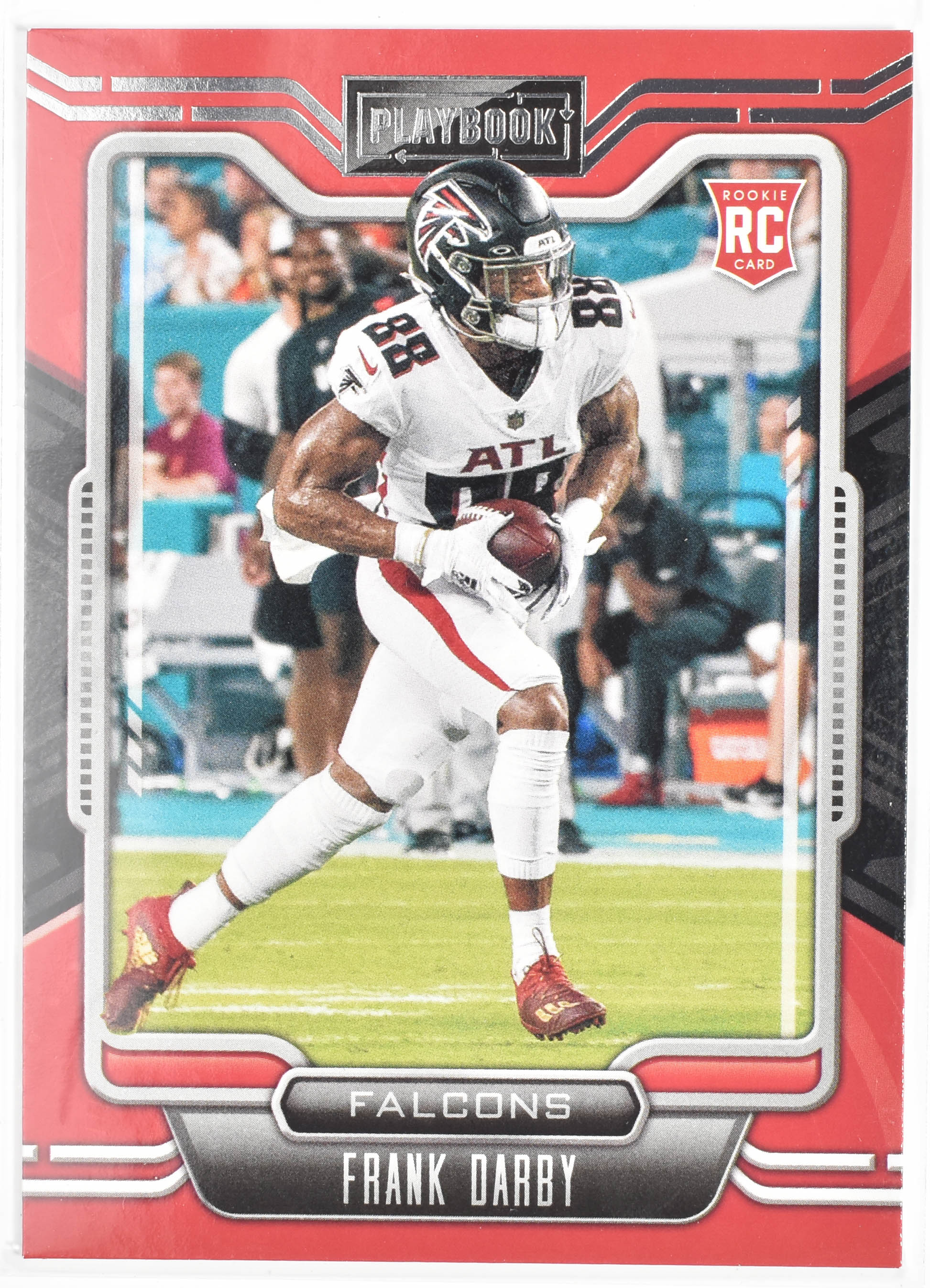 Frank Darby Rookie 186 2021 Panini Playbook Football Falcons