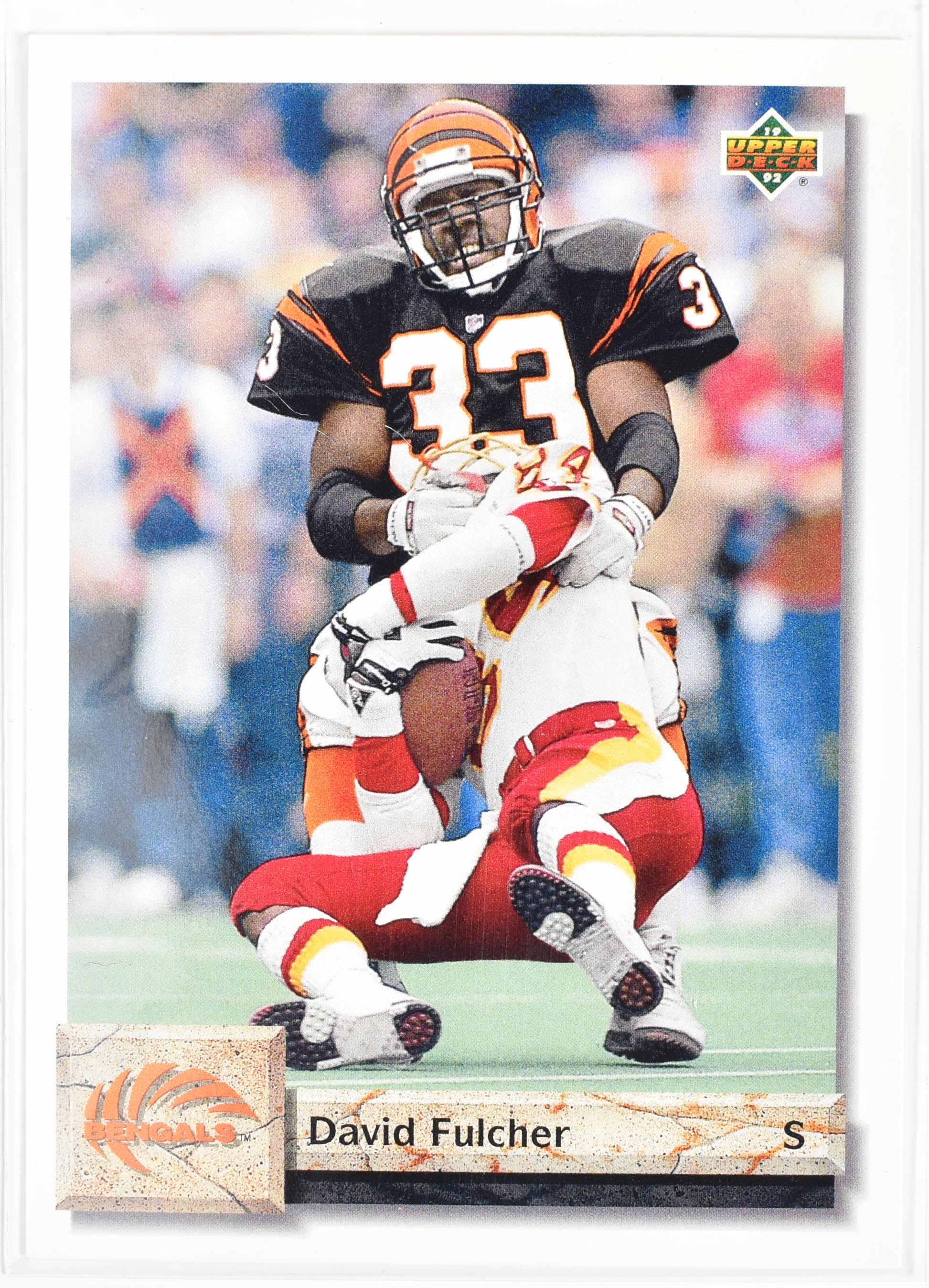 David Fulcher 56 Upper Deck Bengals 1992