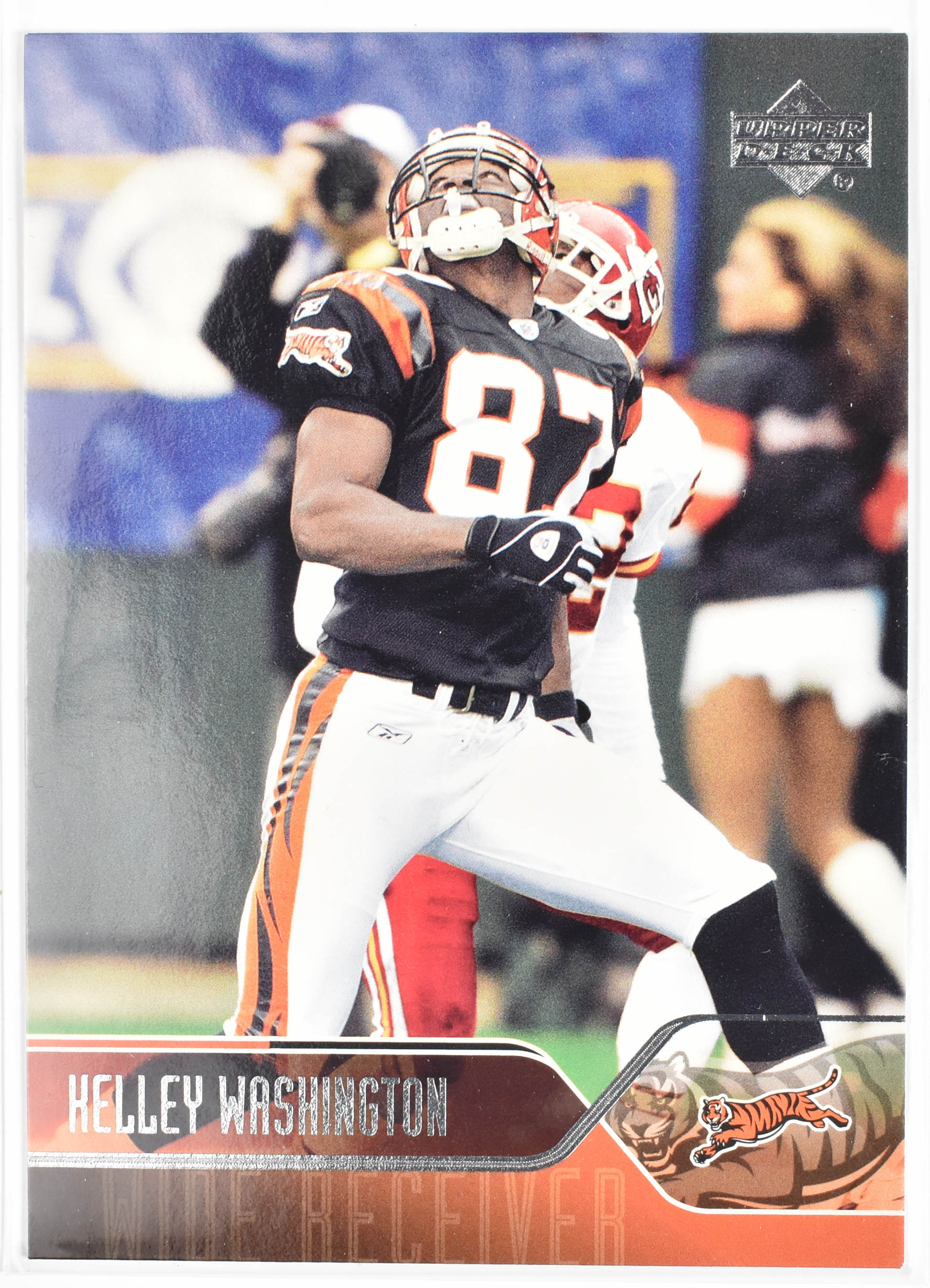 Kelley Washington 44 Upper Deck 2004 Cincinnati Bengals
