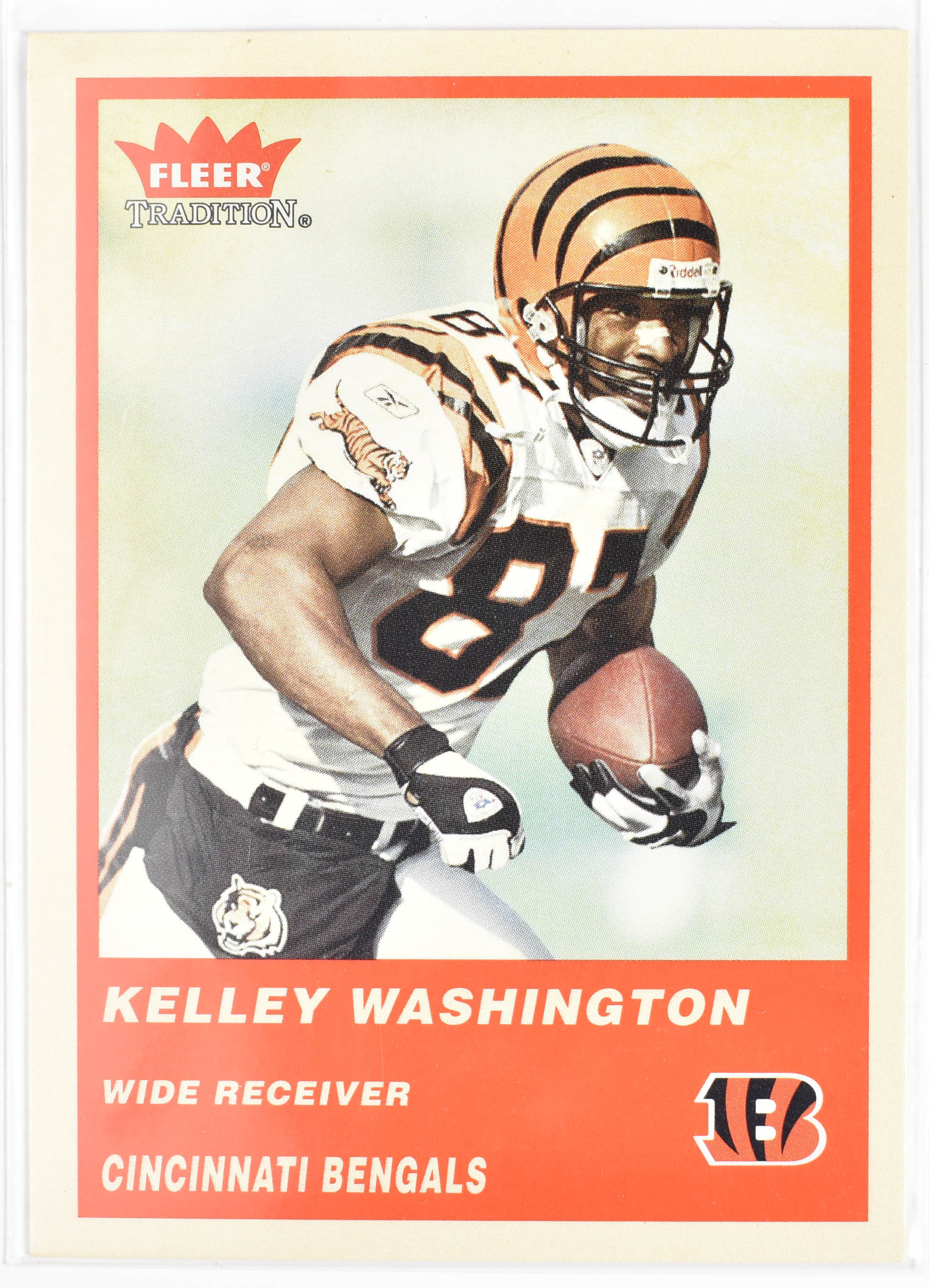 Kelley Washington 229 Fleer 2004 Cincinnati Bengals