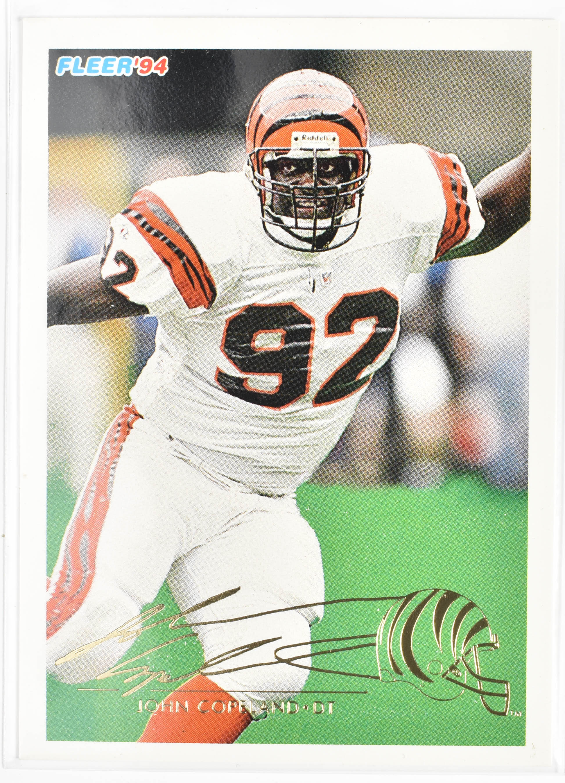 John Copeland 74 Fleer 1994 Cincinnati Bengals