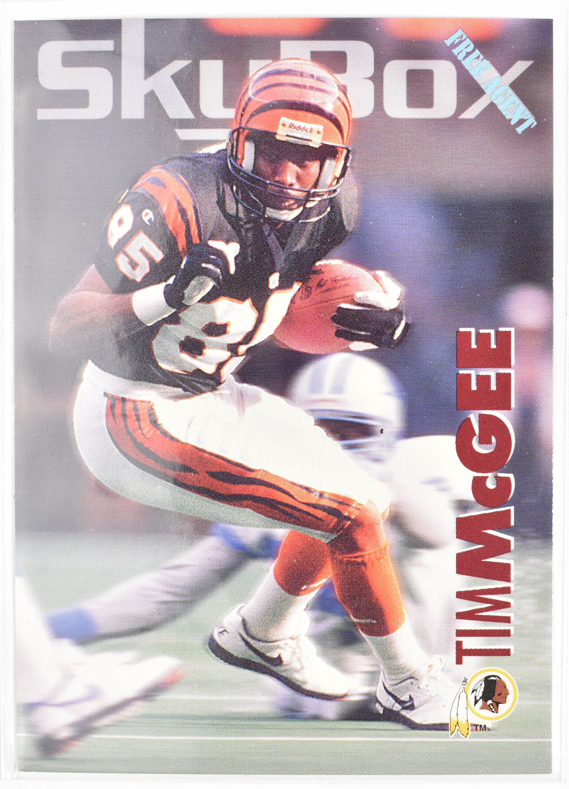 Tim McGee 334 Sky box 1993 Free Agent Cincinnati Bengals