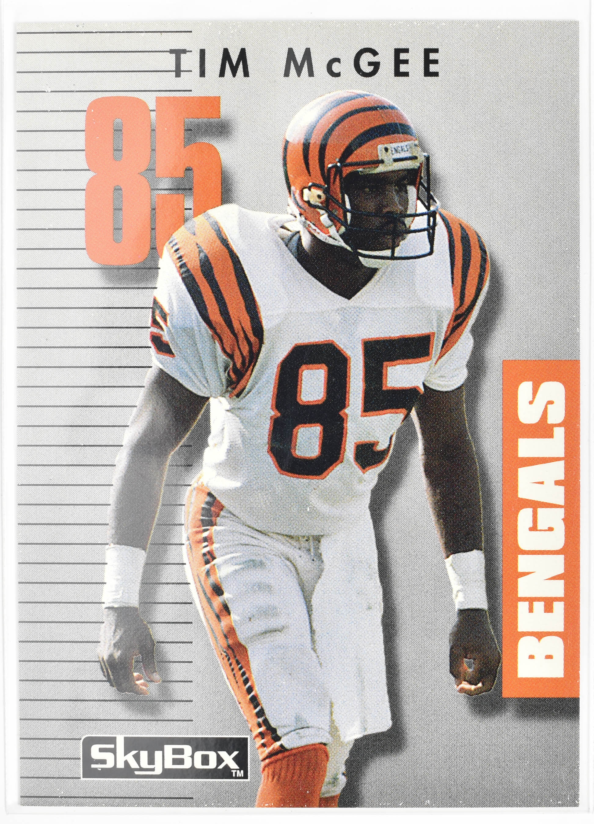 Tim McGee 082 Sky Box 1992 Prime Time Cincinnati Bengals