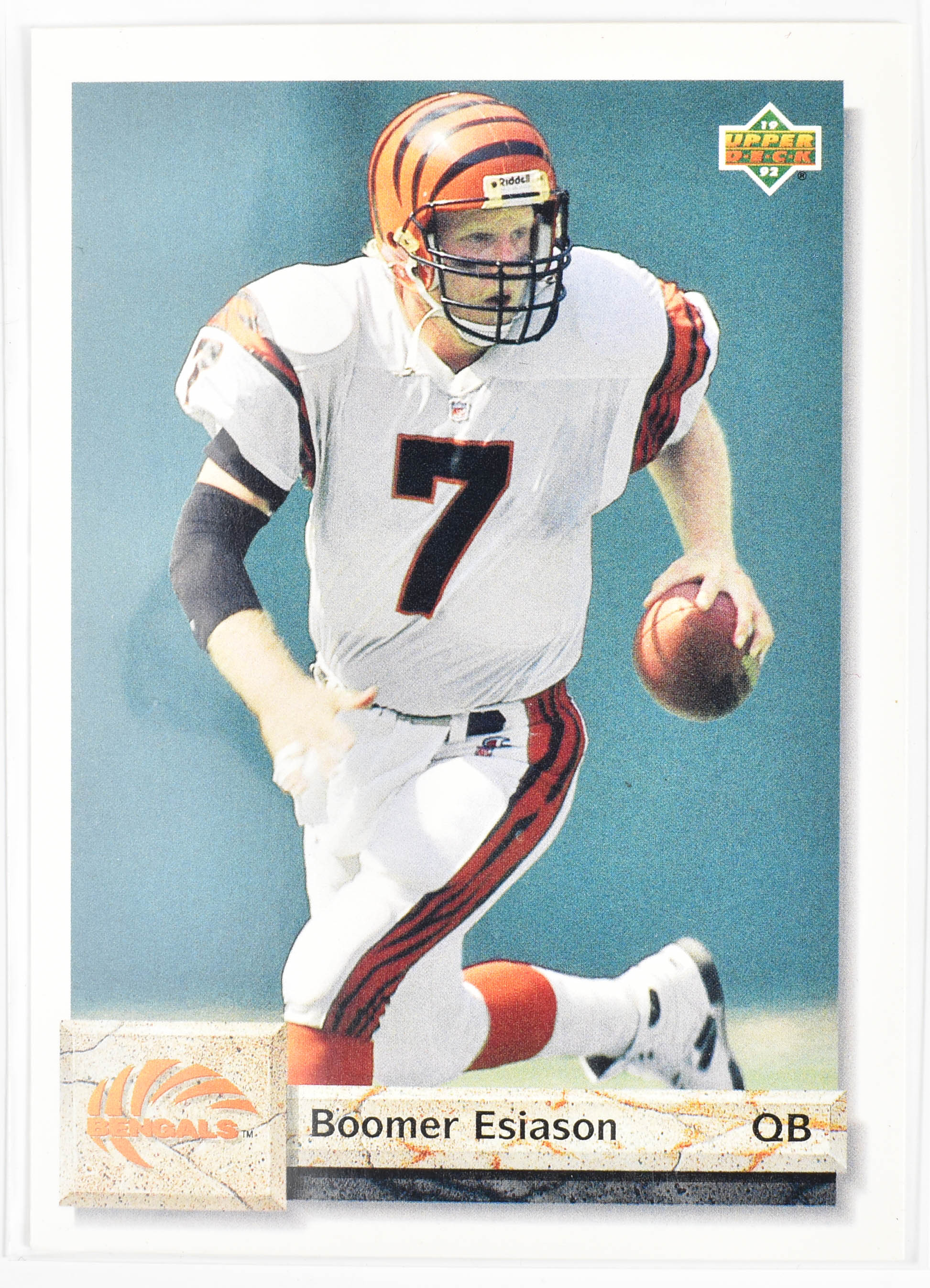 Boomer Esiason 569 Upper Deck 1992 Cincinnati Bengals