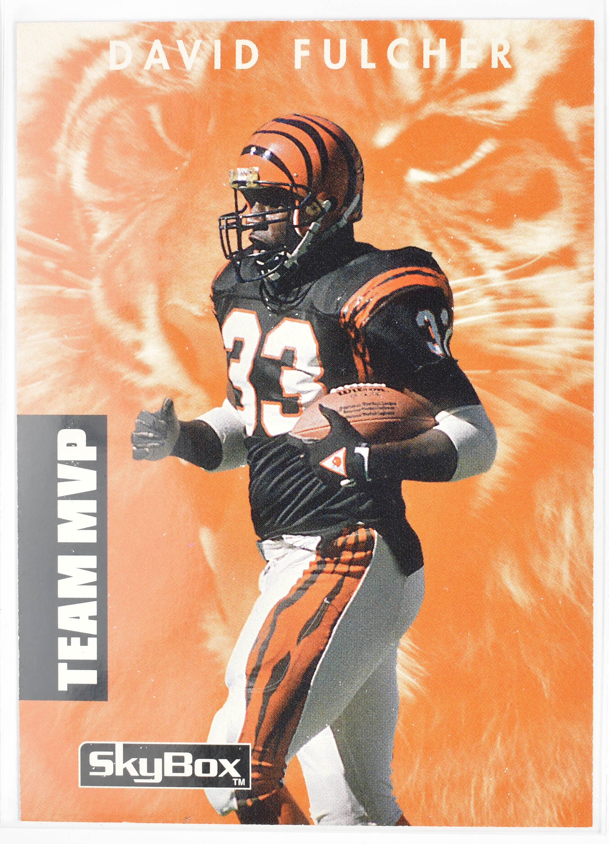 David Fulcher 273 Primetime Skybox 1992 Cincinnati Bengals
