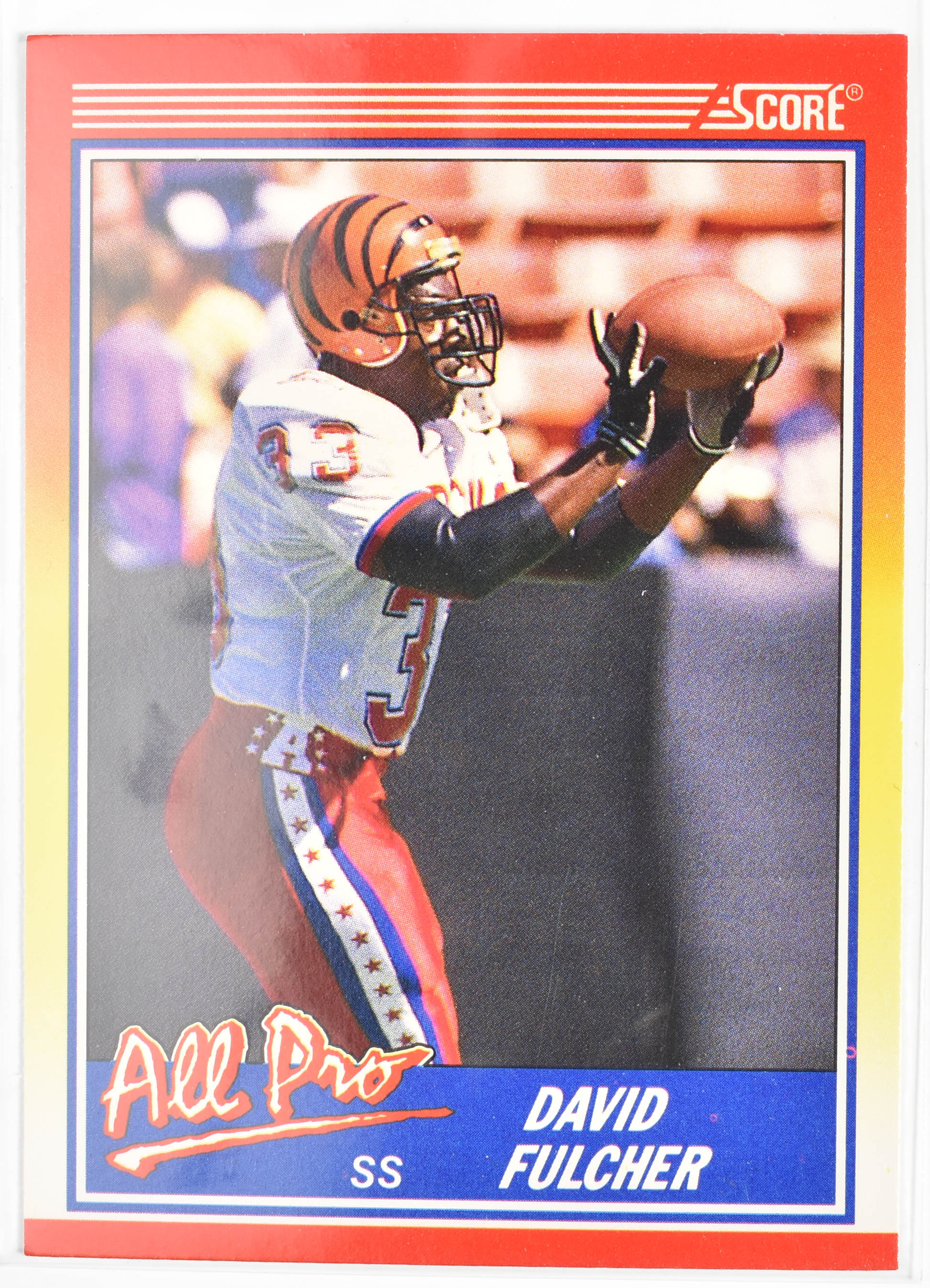 David Fulcher 565 Score 1990 All Pro Cincinnati Bengals