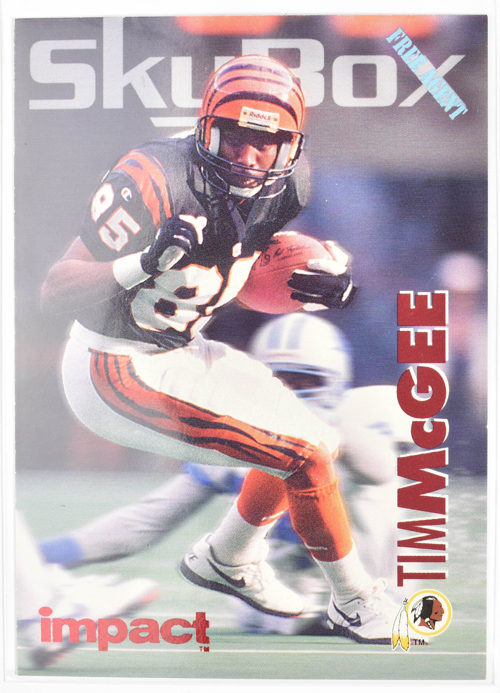 Tim Mcgee 334 Skybox 1993 Cincinnati Bengals
