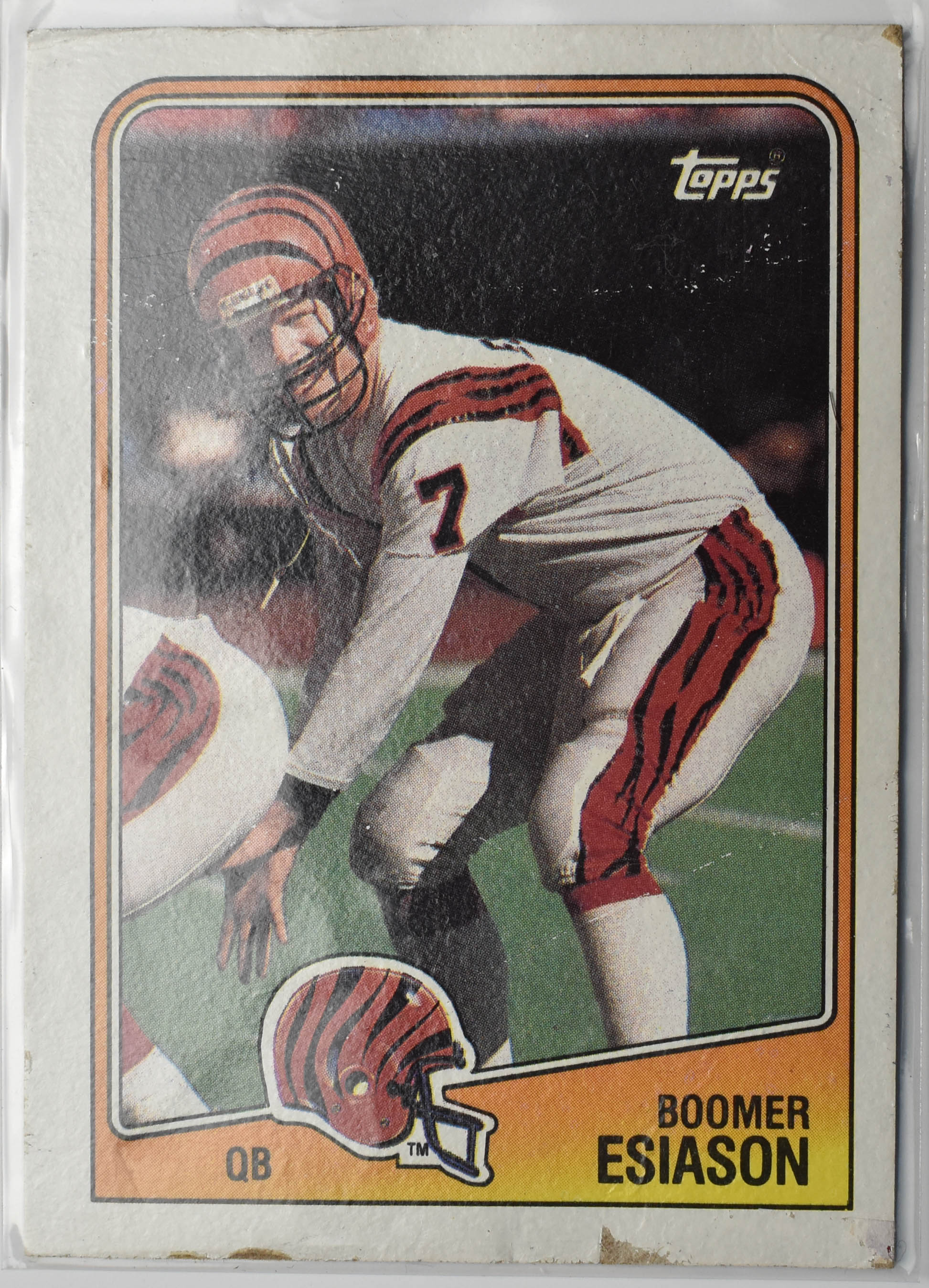 Boomer Esiason 340 Topps 1988 Cincinnati Bengals