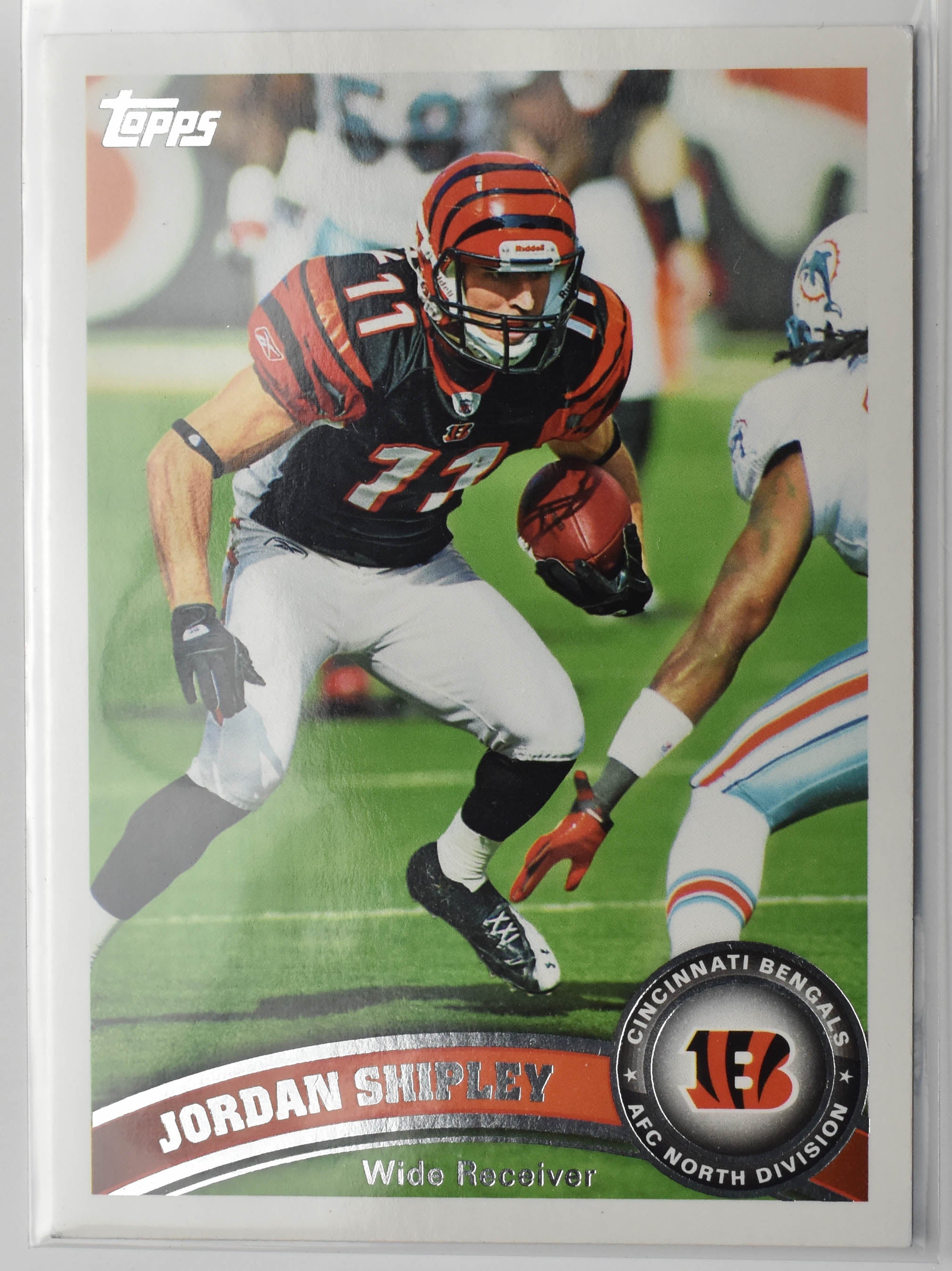 Jordan Shipley 297 Topps 2011 Cincinnati Bengals