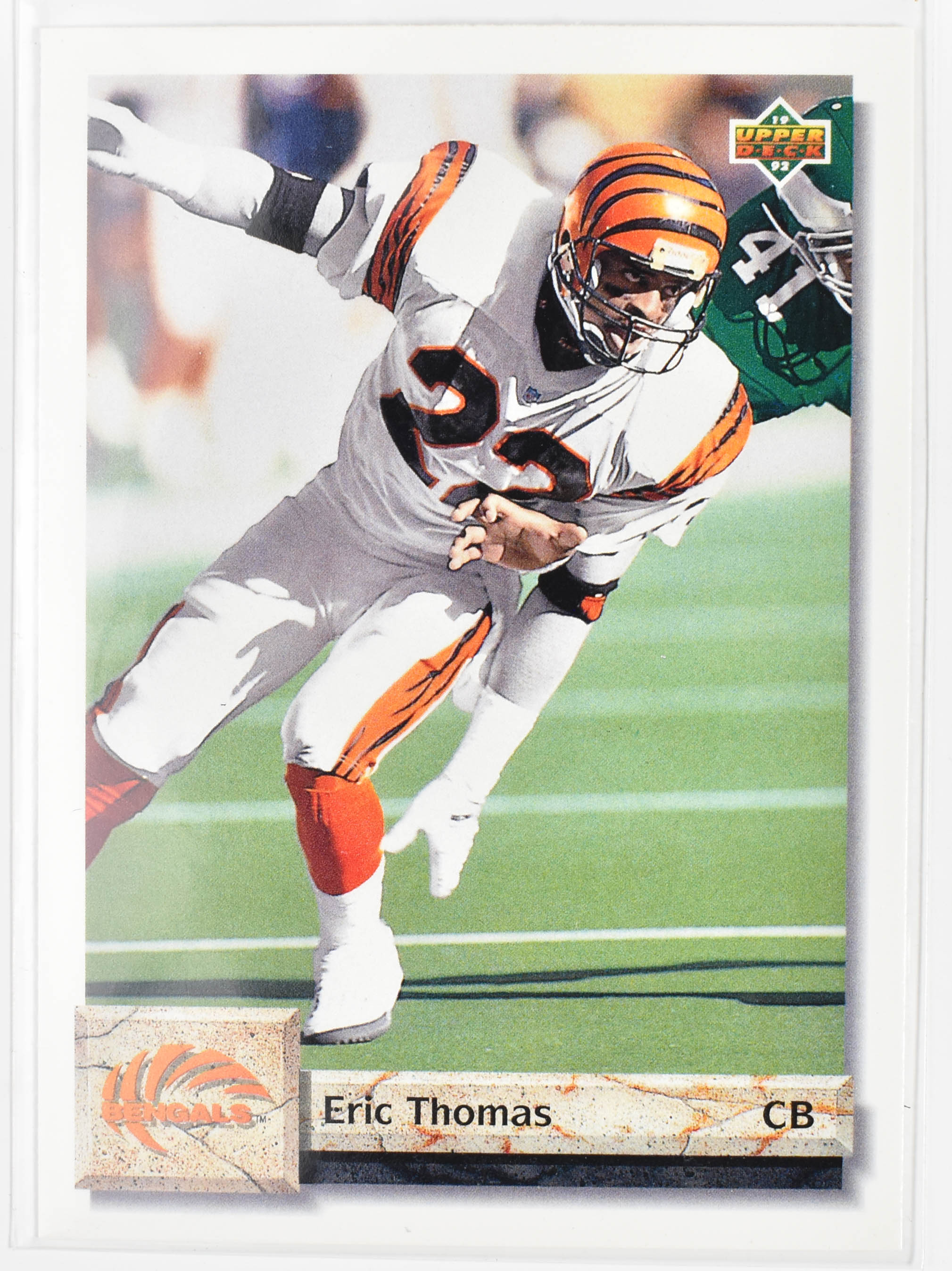 Eric Thomas 294 Upper Deck 1992 Cincinnati Bengals