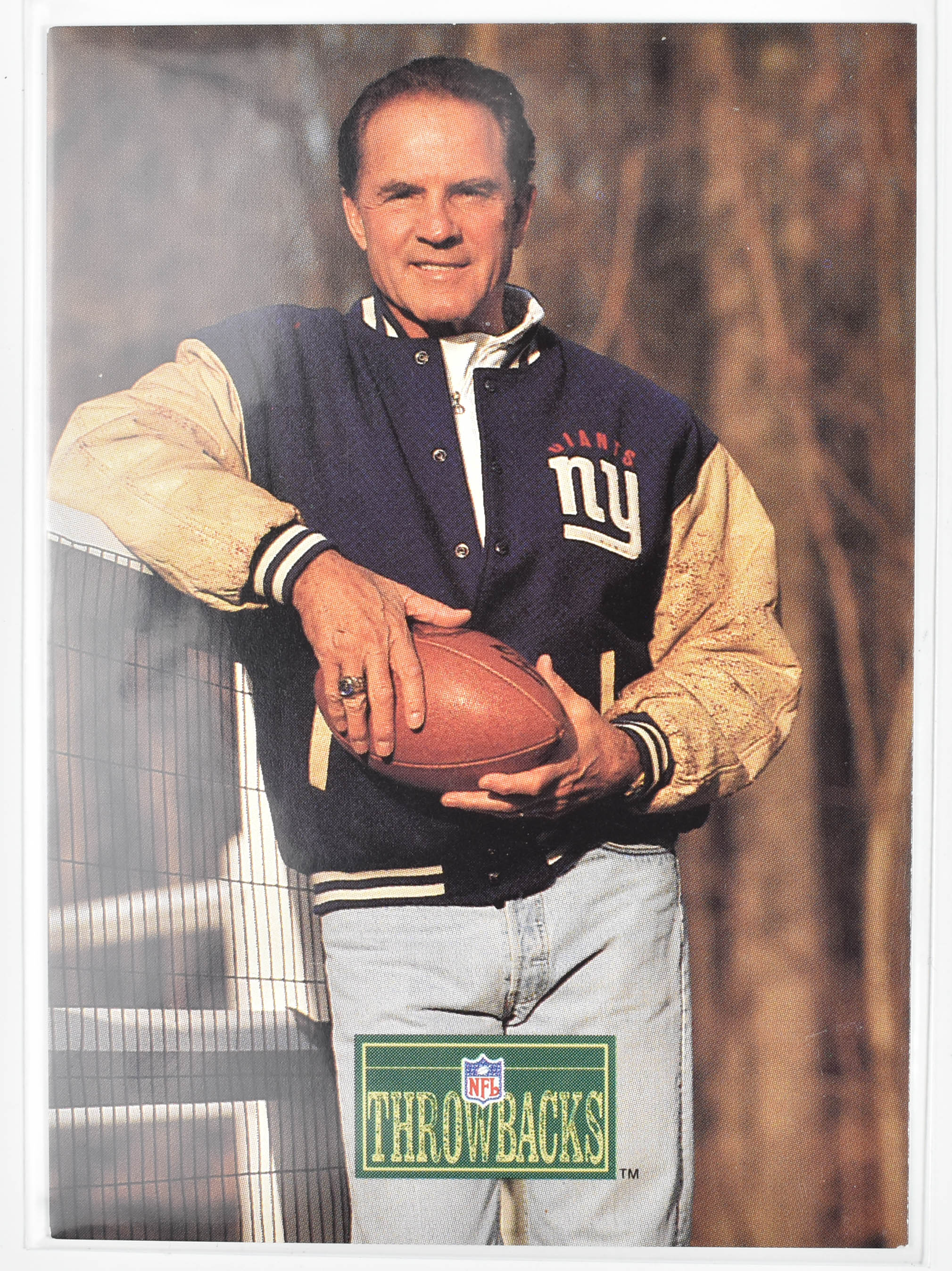 Frank Gifford 428 Hall of Fame Class 77 Pro Line 1992 Giants