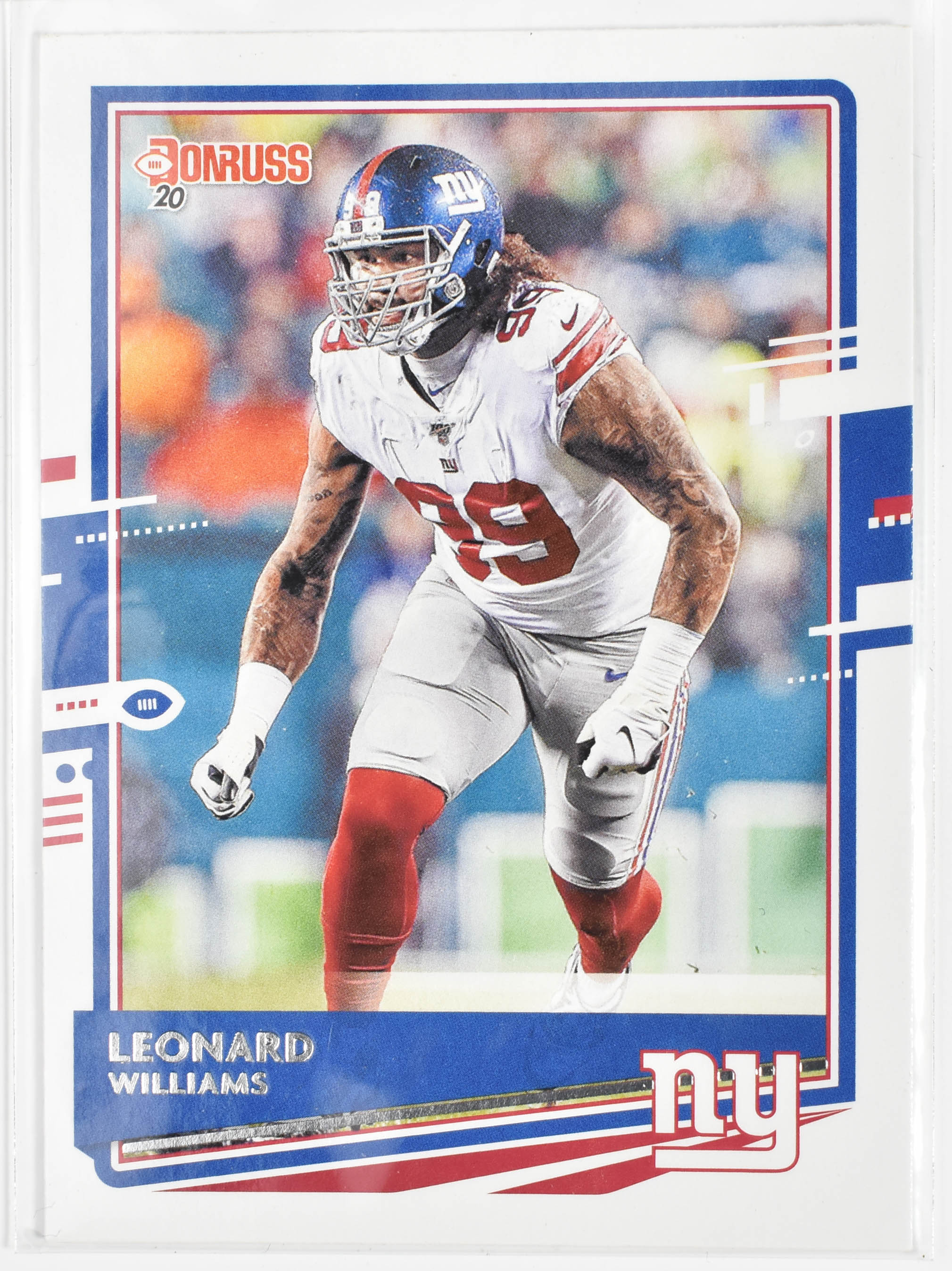 Leonard Williams 188 Donruss 2020 Panini Football Giants