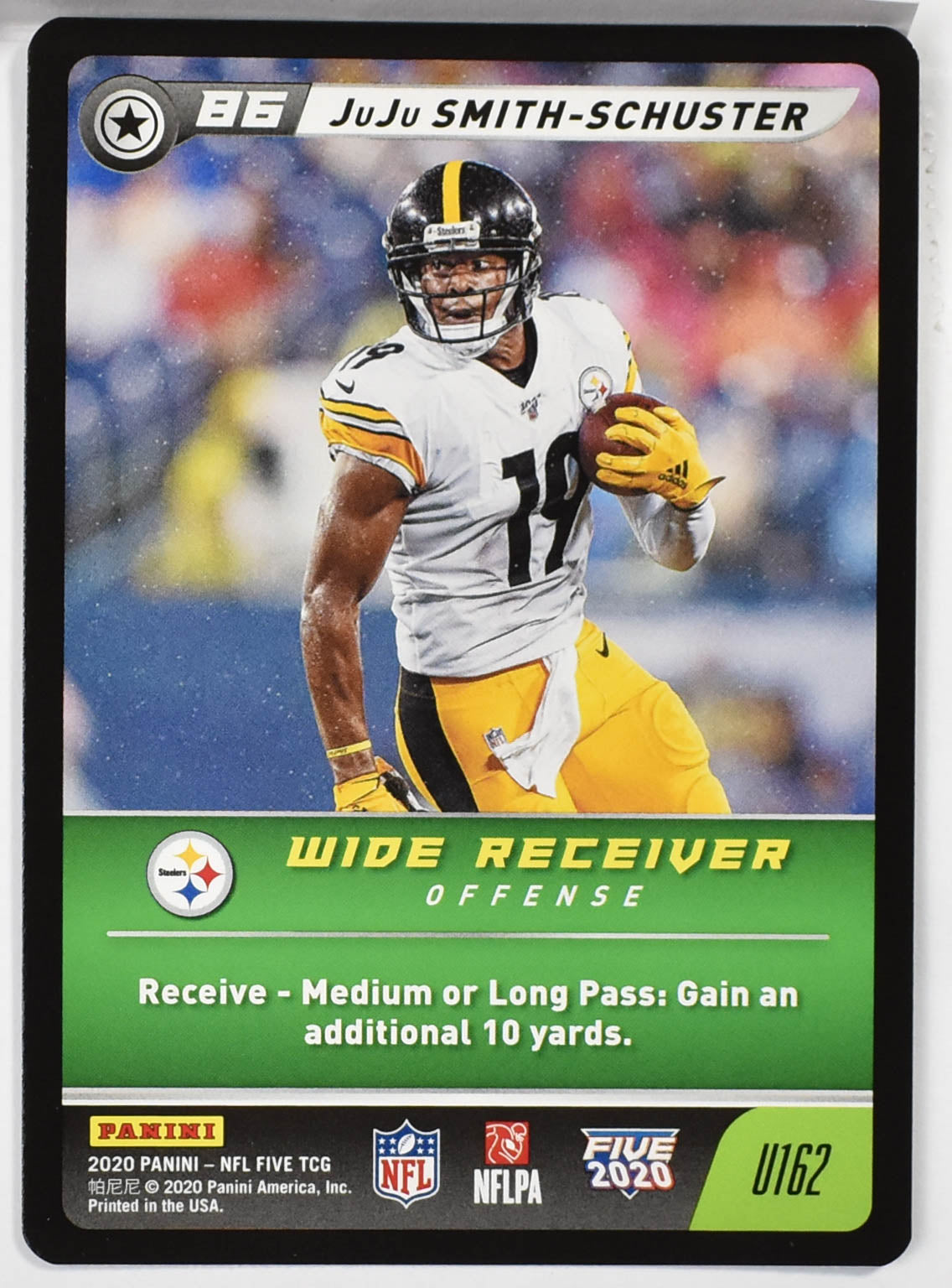 Ju Ju Smith Schuster U162 Panini 2020 NFL FIVE TCG