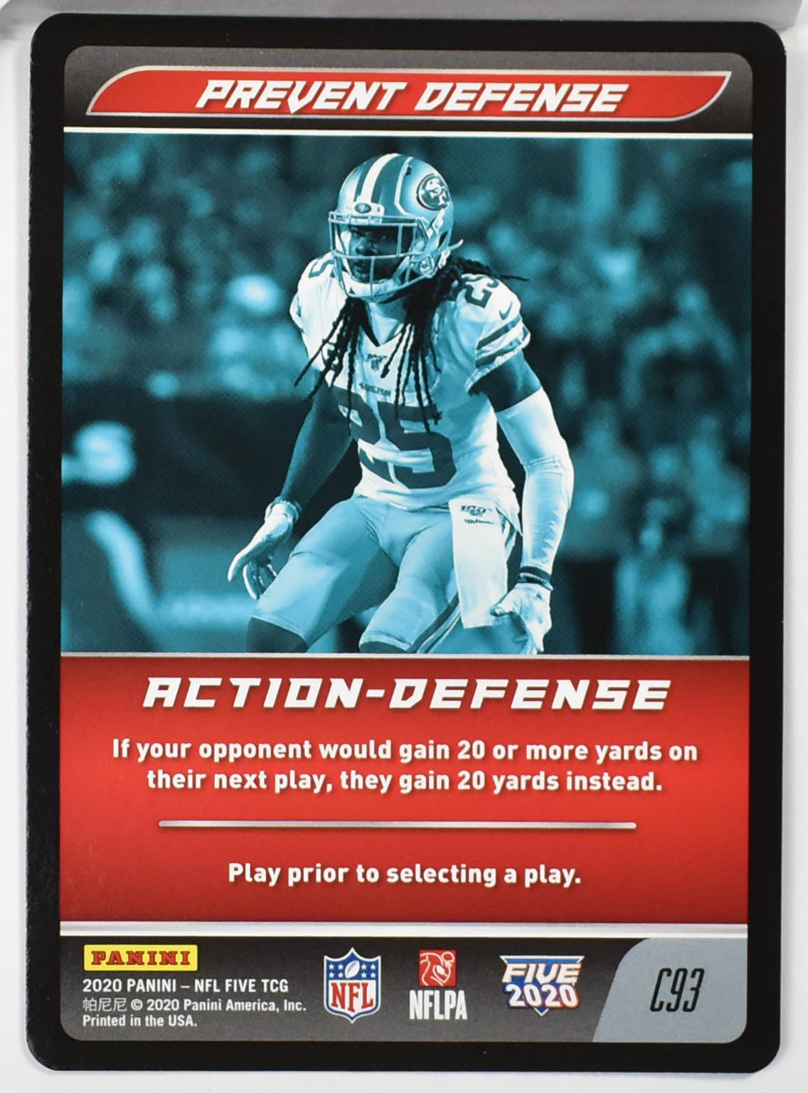 Prevent Defense c93 Panini NFL FIVE TCG 2020