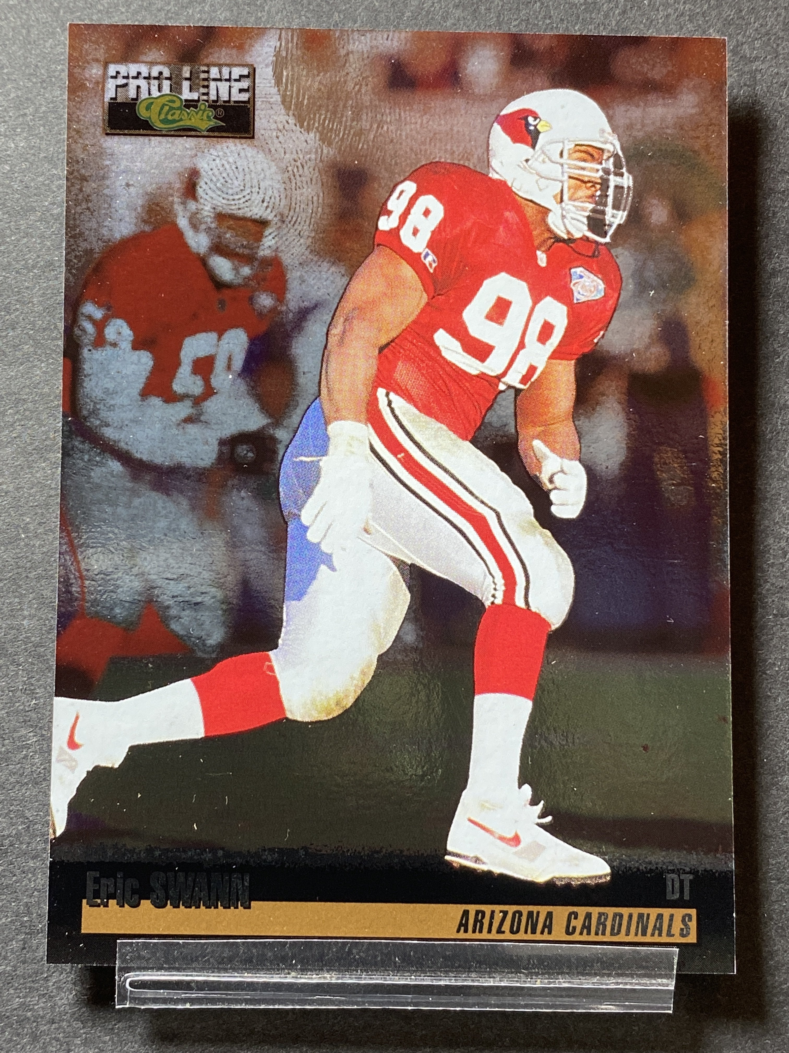 Eric Swann 364 Cardinals Pro Line Classic 1995 Football Card Arizona Cardinals