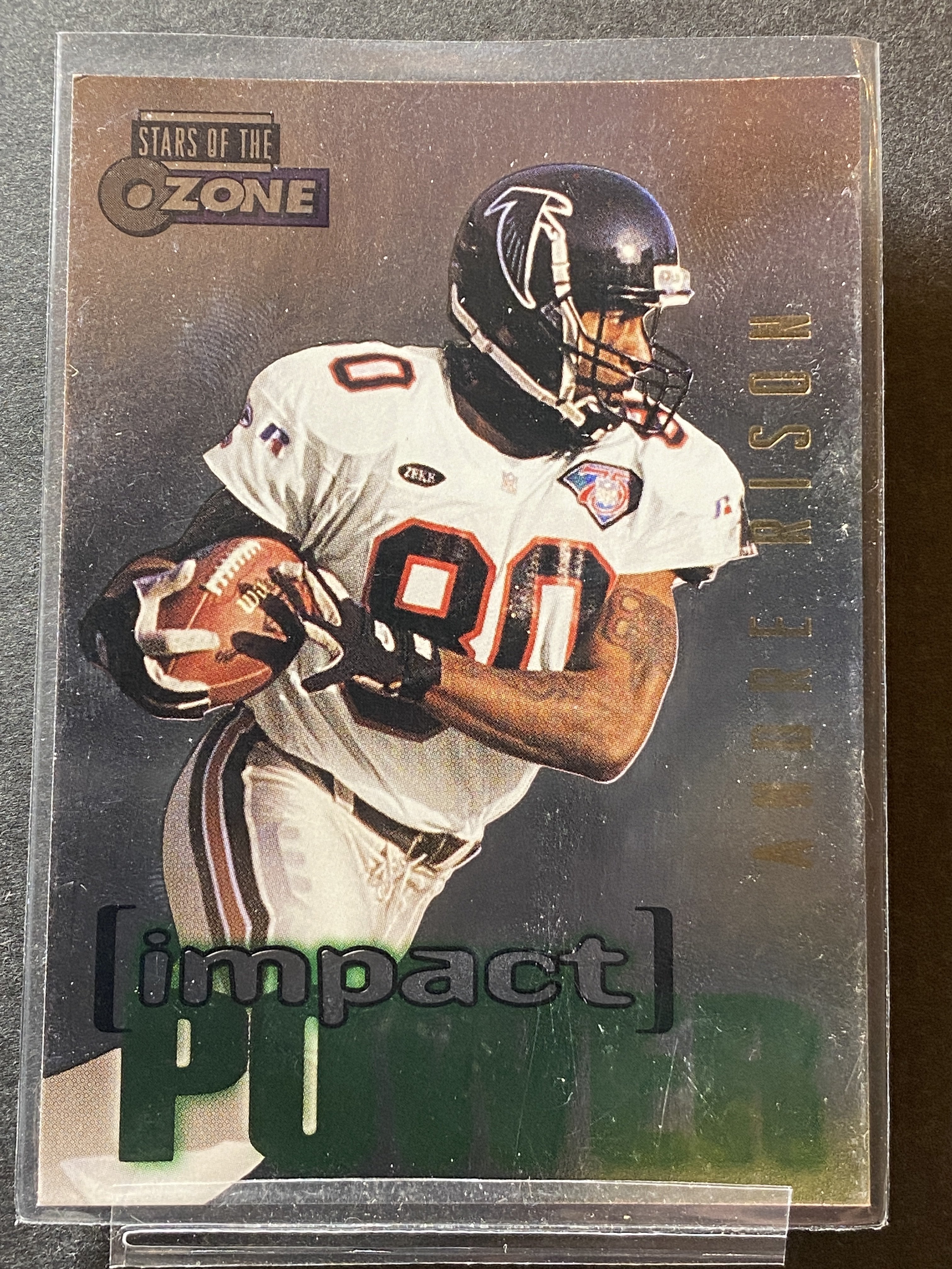 Andre Rison IP19 Falcons Sky Box 1995 Impact Power Football Card Atlanta Falcons