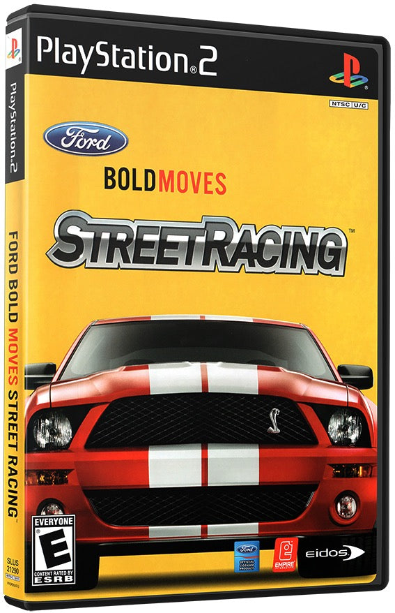 Ford Bold Moves Street Racing PS2 Sony Playstation 2 Used Video Game PS2