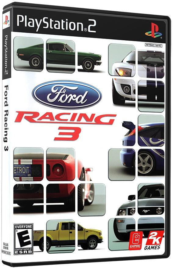 Ford Racing 3 PS2 Sony Playstation 2 Used Video Game PS2