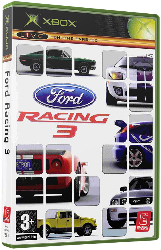 Ford Racing 3 Used Microsoft XBOX Original Video Game