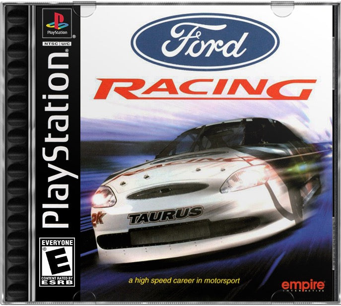 Ford Racing PS1 Sony Playstation 1 Used Video Game