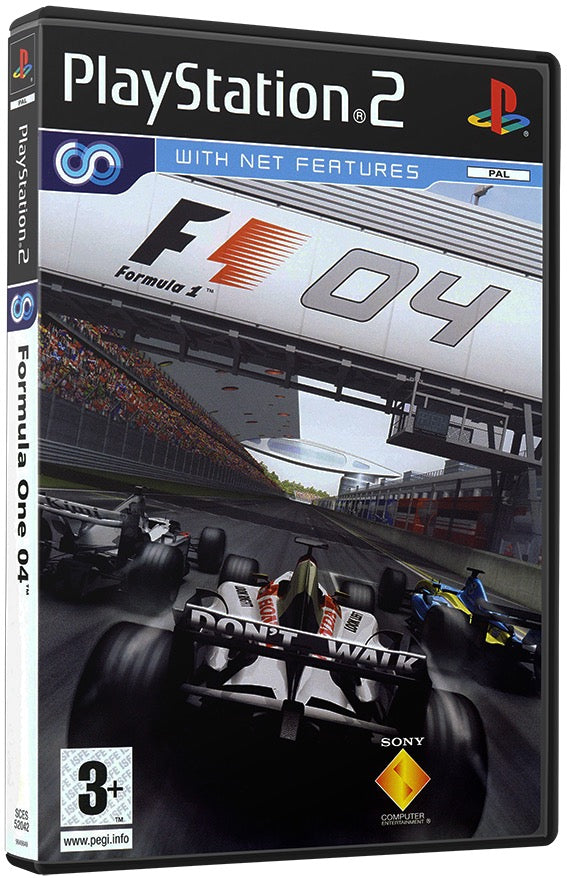 Formula 1 04 PS2 Sony Playstation 2 Used Video Game PS2