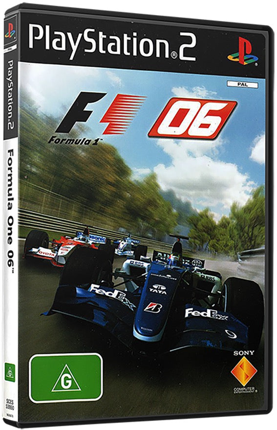 Formula 1 06 PS2 Sony Playstation 2 Used Video Game PS2