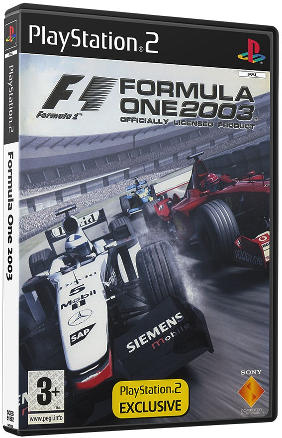 Formula One 2003 PS2 Sony Playstation 2 Used Video Game PS2