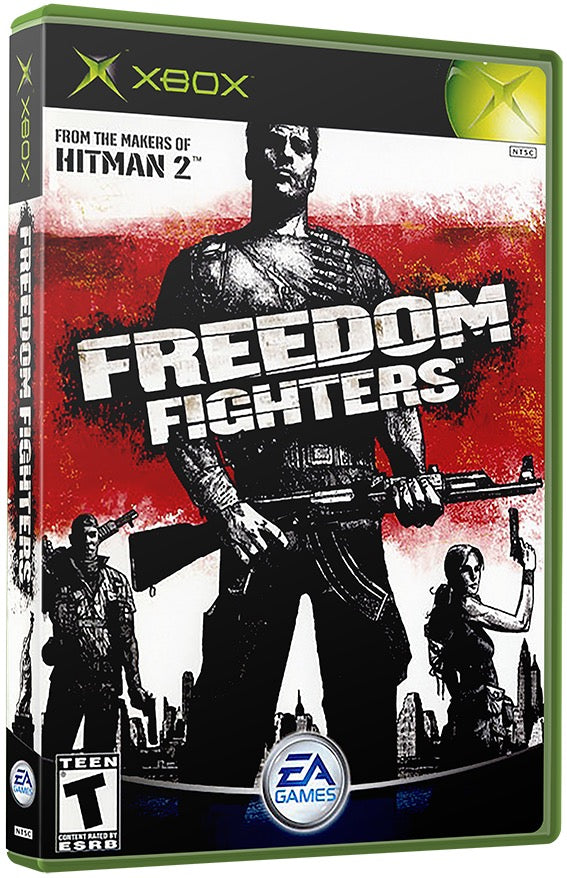 Freedom Fighters Used Microsoft XBOX Original Video Game