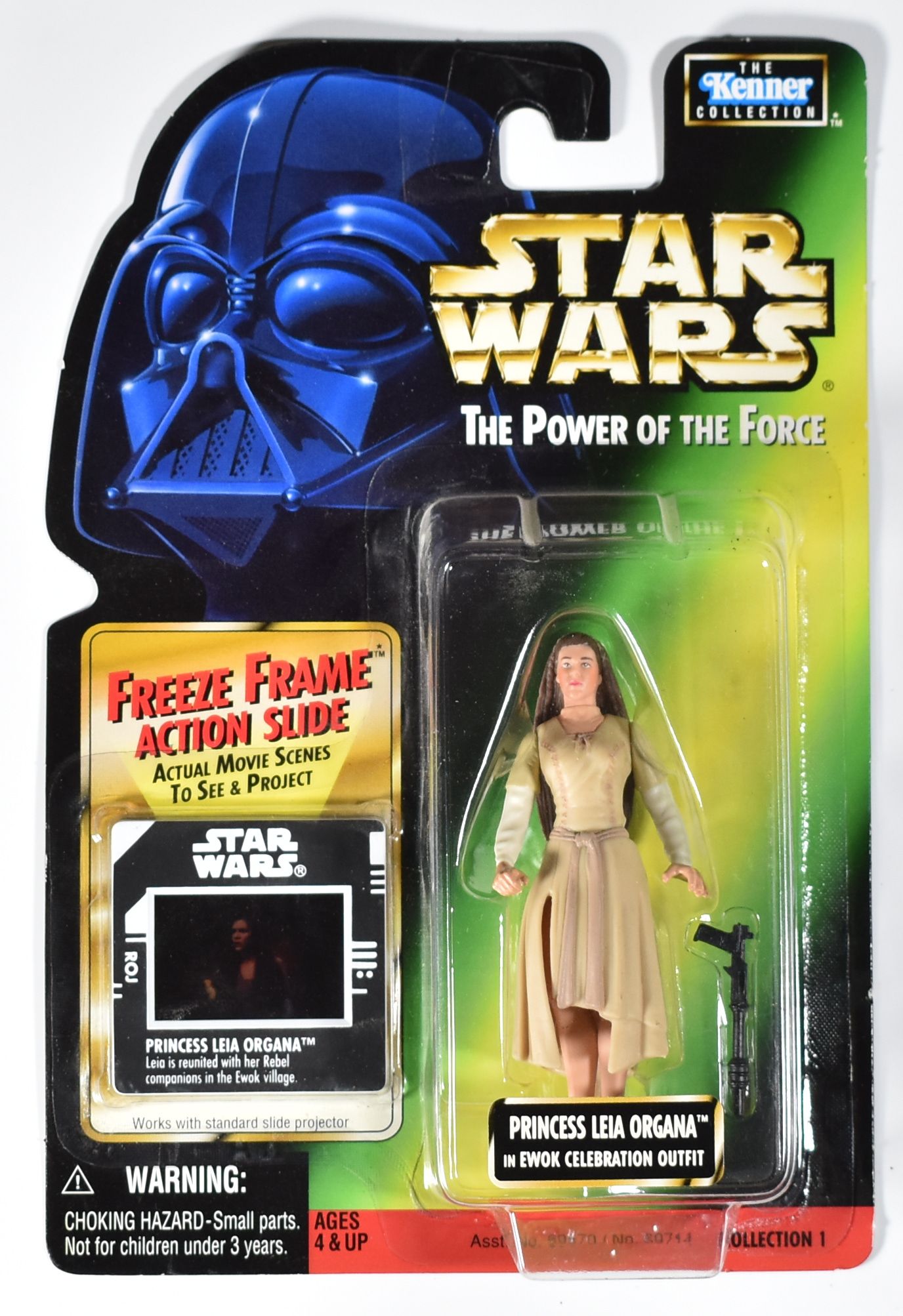 Star Wars Power of the Force Freeze Frame Kenner Action Figure Princess Leia Org
