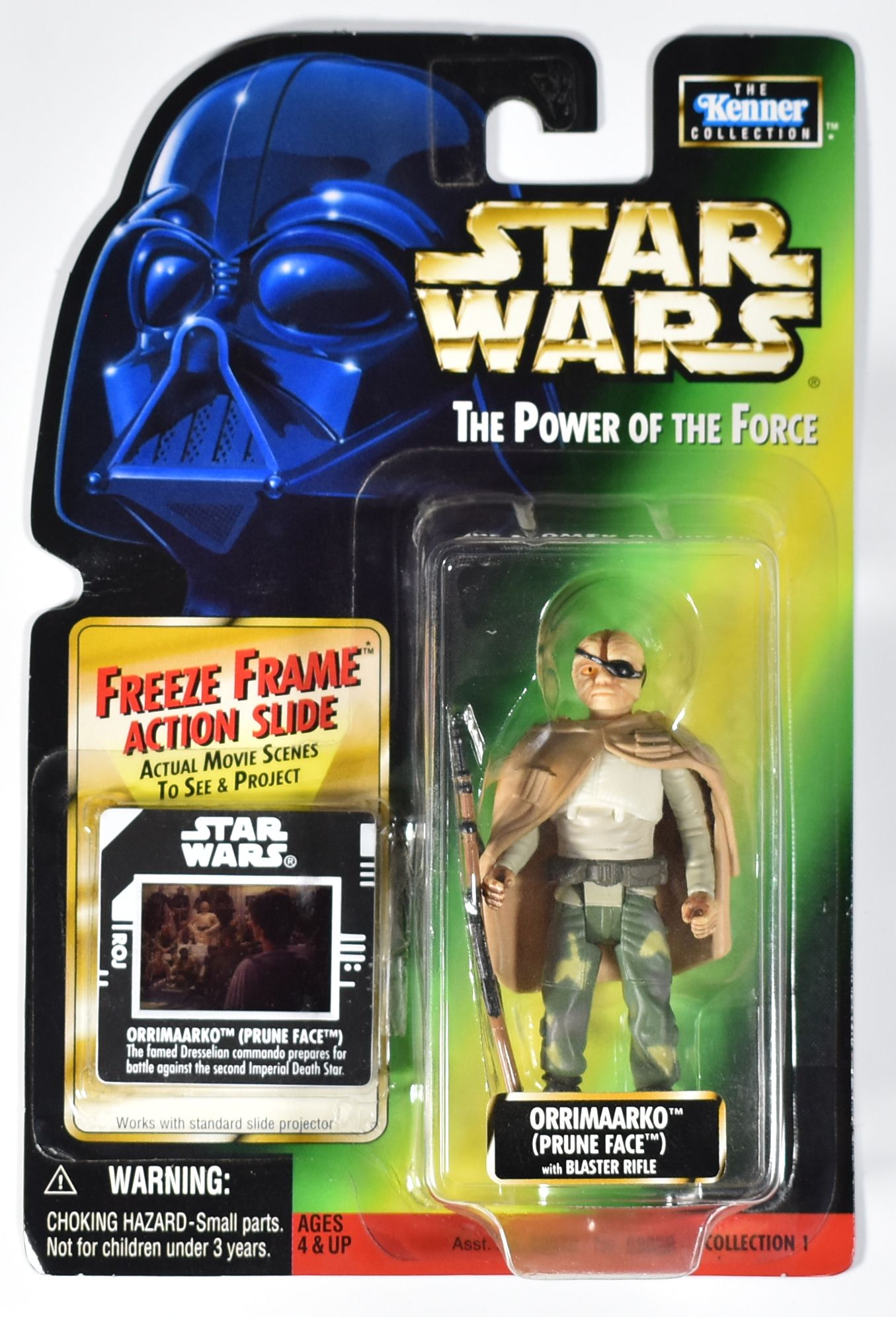 Star Wars Power of the Force Freeze Frame Kenner Action Figure Orrimaarko Prune