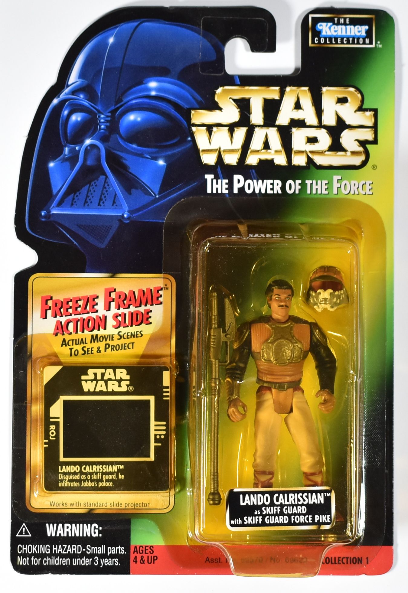 Star Wars Power of the Force Freeze Frame Kenner Action Figure Lando Calrissian