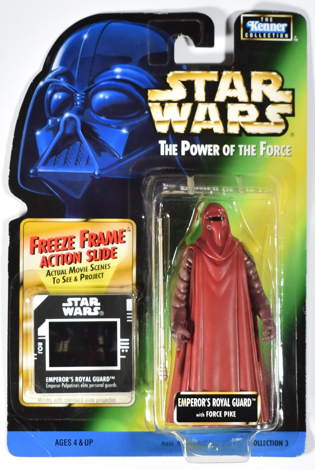 Star Wars Power of the Force Freeze Frame Kenner Action Figure Emperors Royal Gu