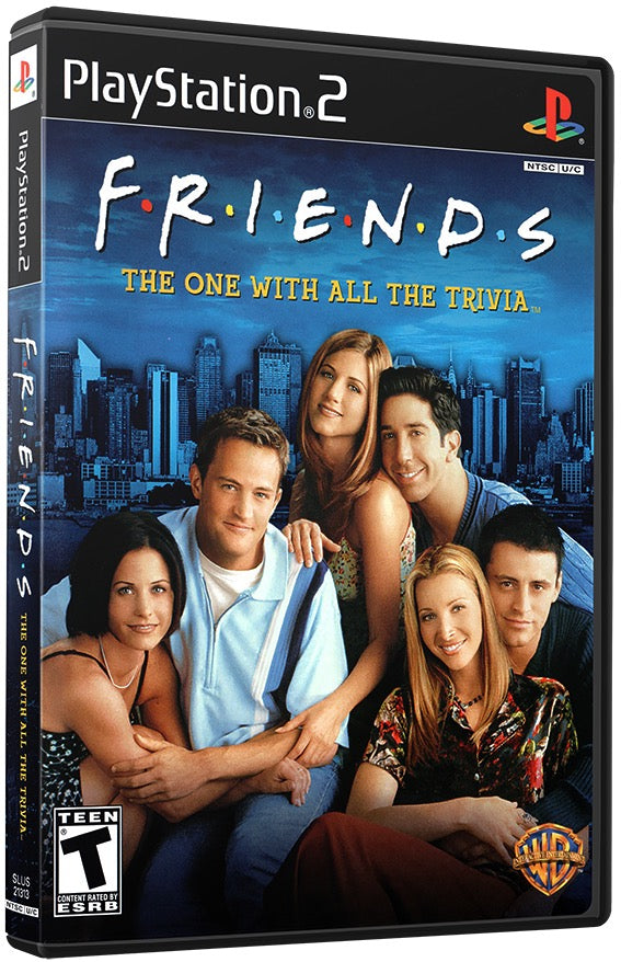 Friends - The One with All the Trivia PS2 Sony Playstation 2 Used Video Game PS2