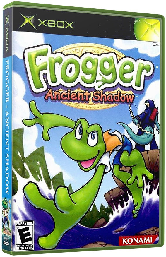 Frogger - Ancient Shadow Used Microsoft XBOX Original Video Game