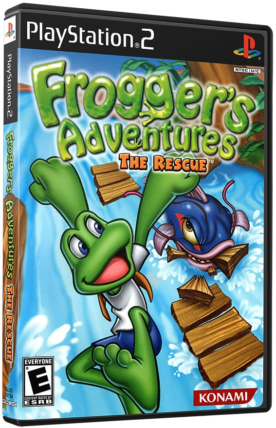 Frogger's Adventures - The Rescue PS2 Sony Playstation 2 Used Video Game PS2