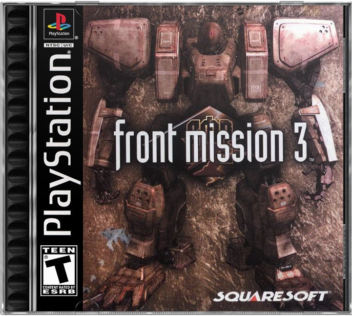 Front Mission 3 PS1 Sony Playstation 1 Used Video Game