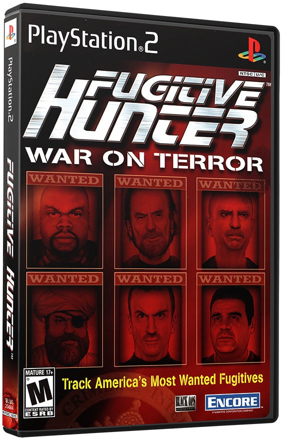 Fugitive Hunter - War on Terror PS2 Sony Playstation 2 Used Video Game PS2